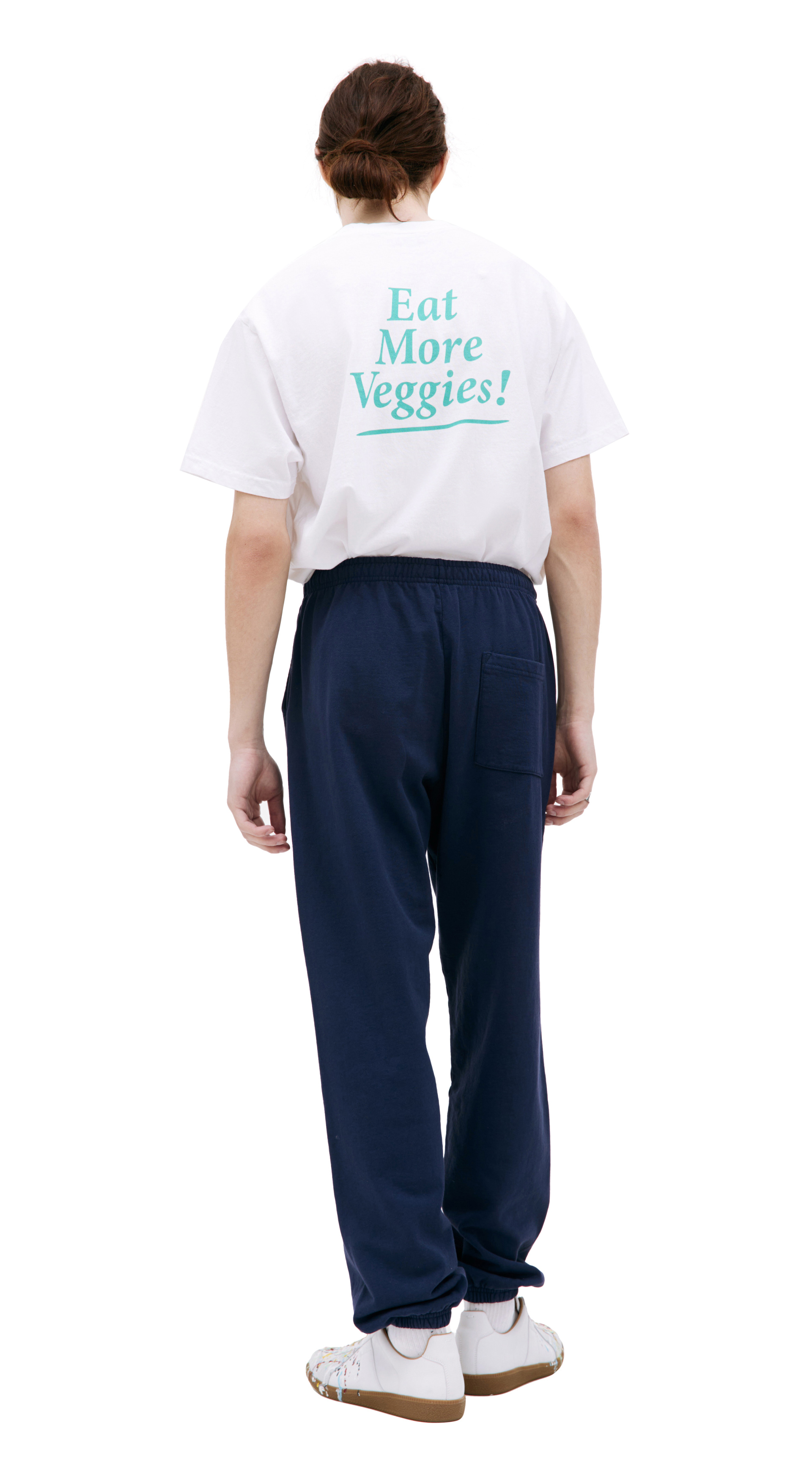 SPORTY & RICH Спортивные брюки с принтом Health Club