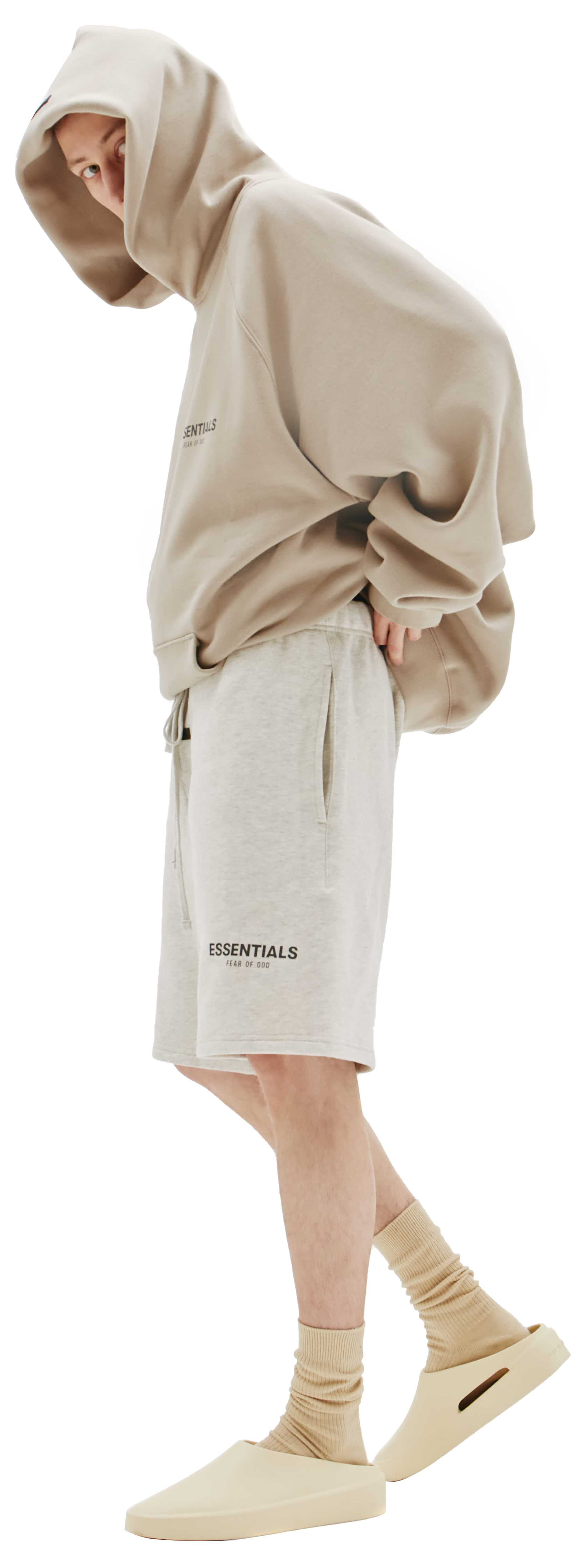 Fear of God Essentials Шорты из хлопка с логотипом