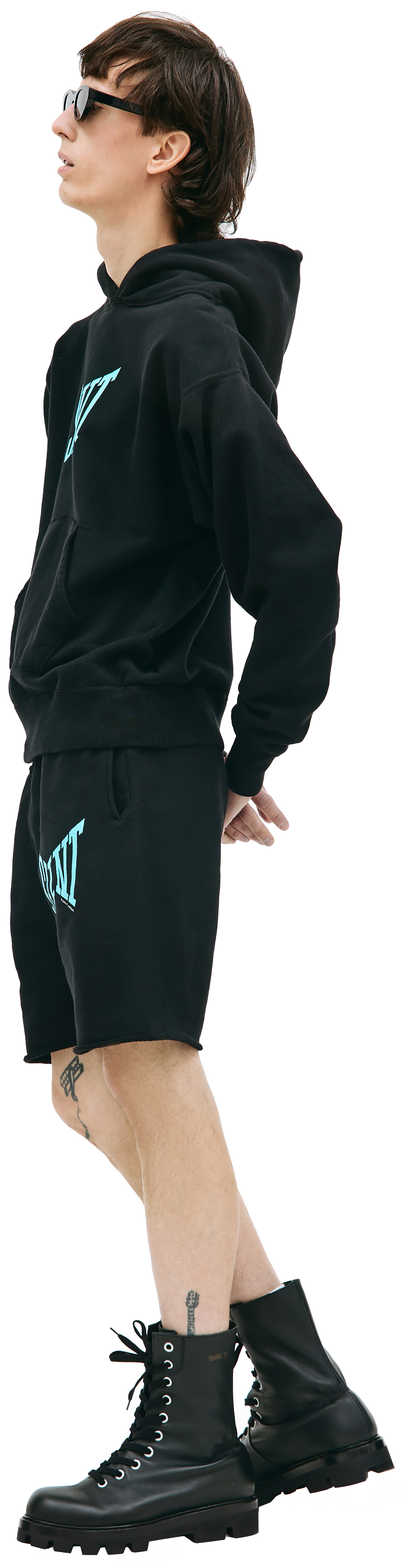 Saint Michael Оверсайз худи с логотипом