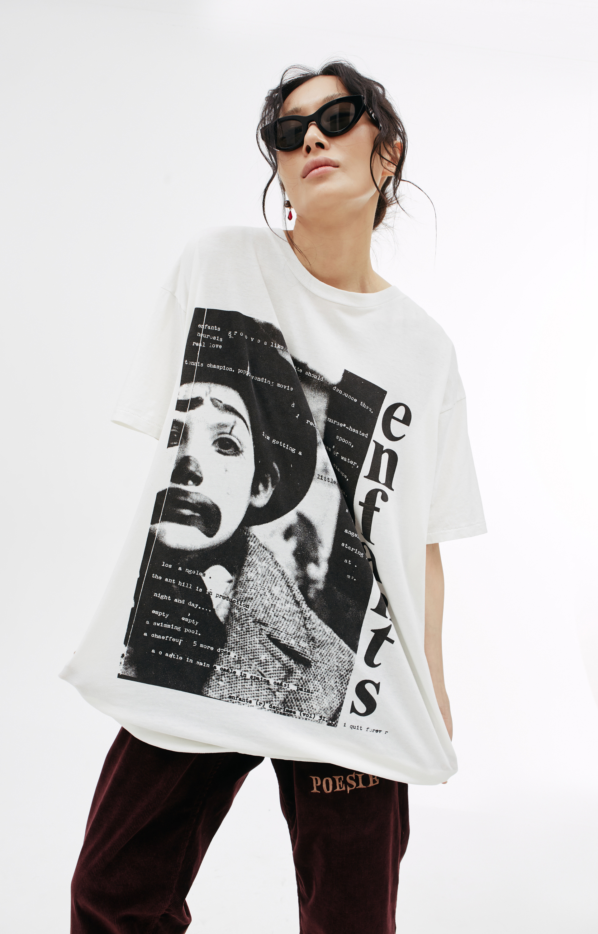 Enfants Riches Déprimés Оверсайз футболка Sad Clown