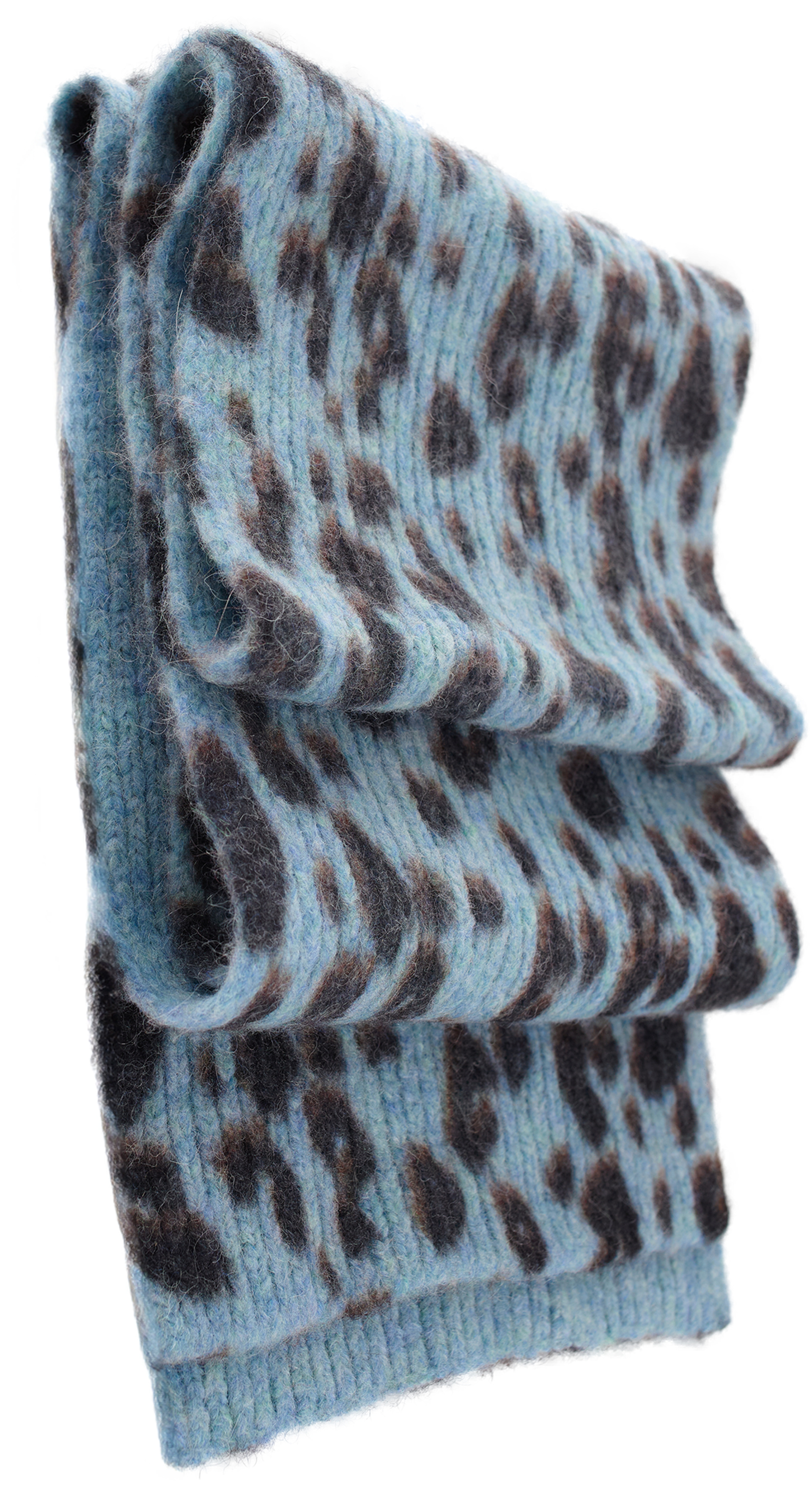 Dries Van Noten Шарф с анималистичным принтом