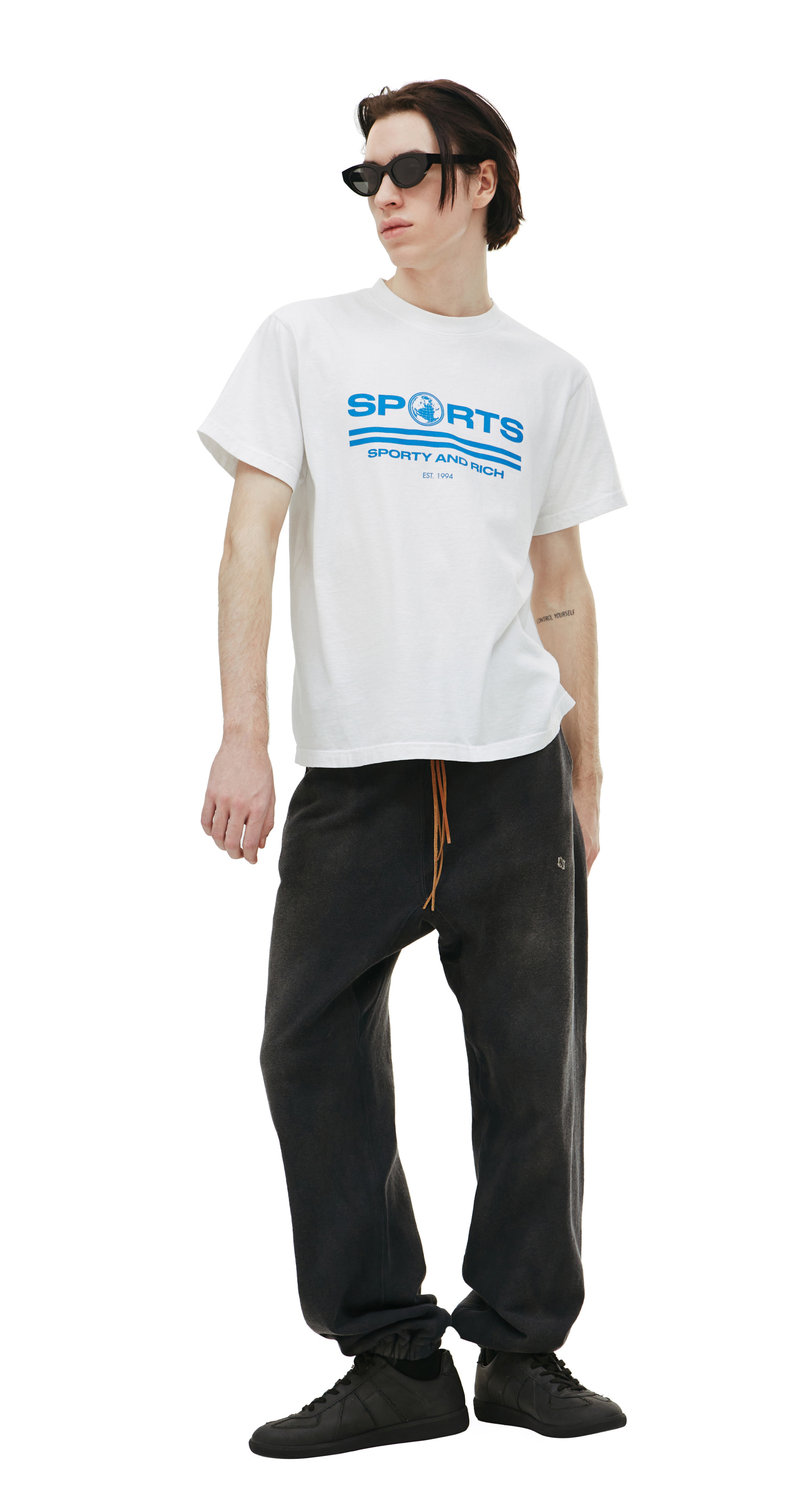 SPORTY & RICH Футболка с принтом Sports