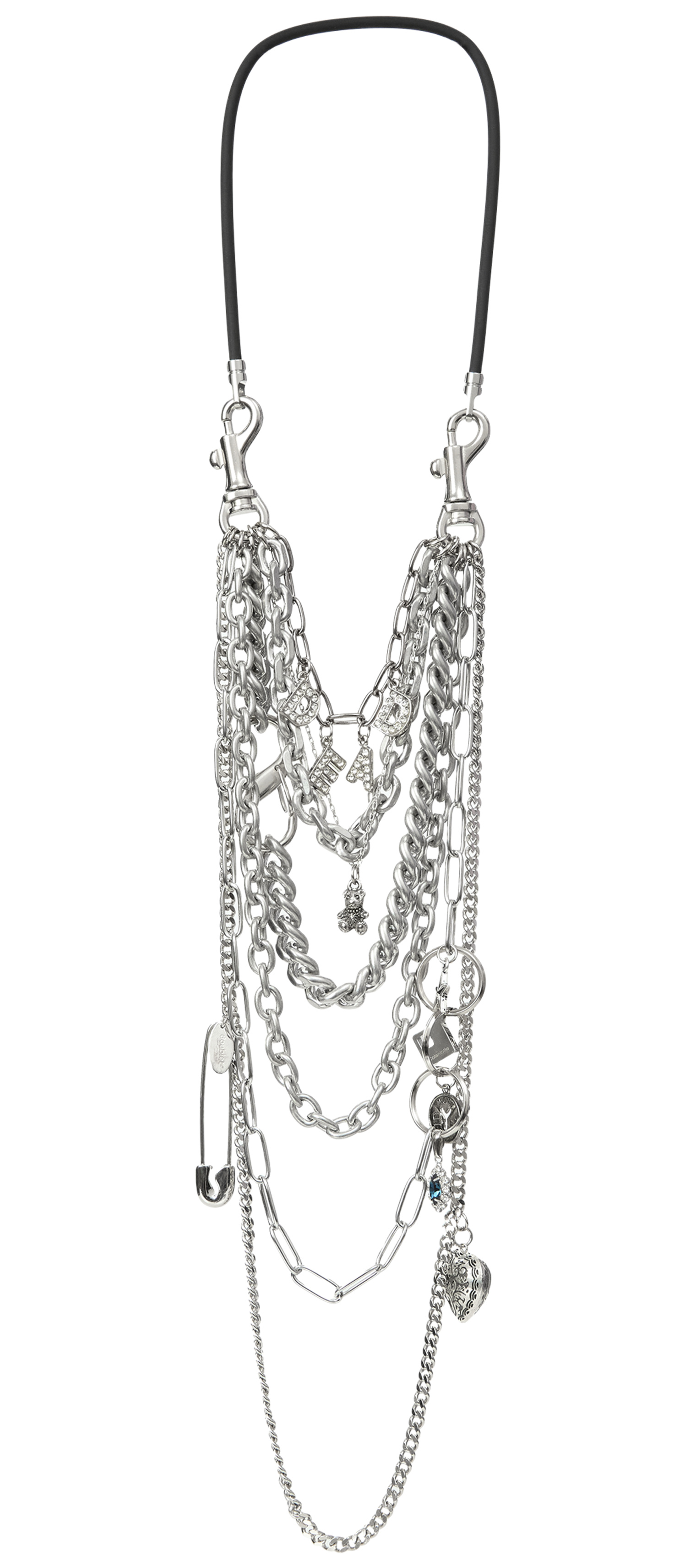 Doublet Silver \'Dead\' necklace