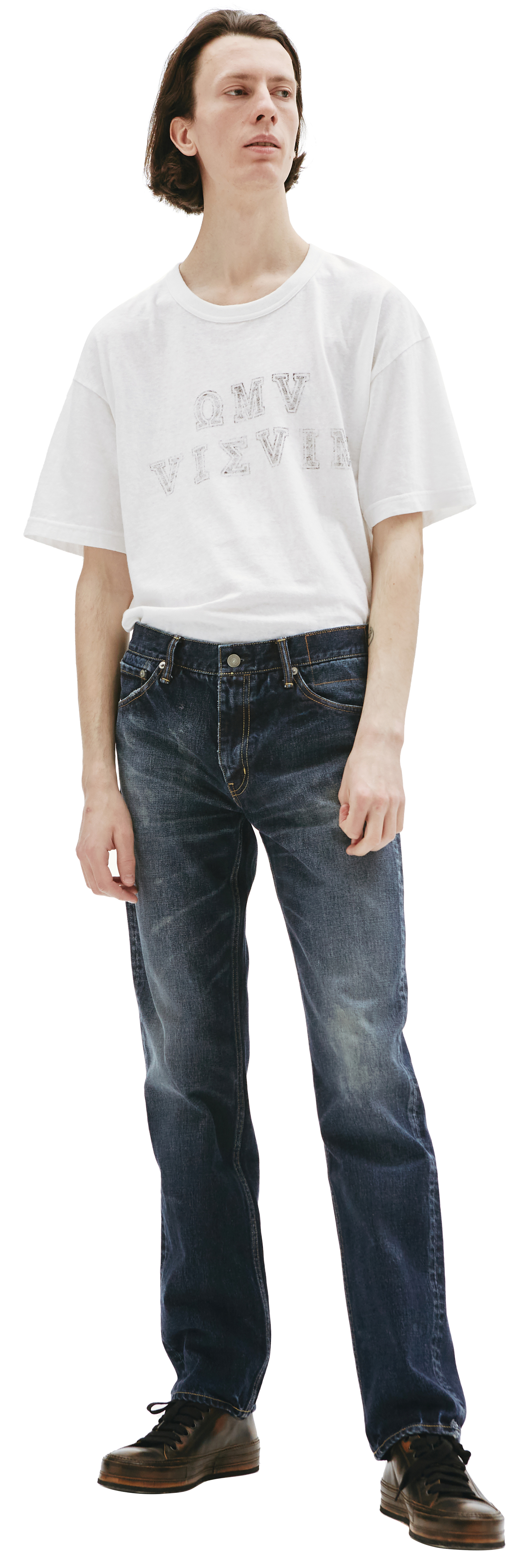 visvim Прямые джинсы Social Sculpture 03