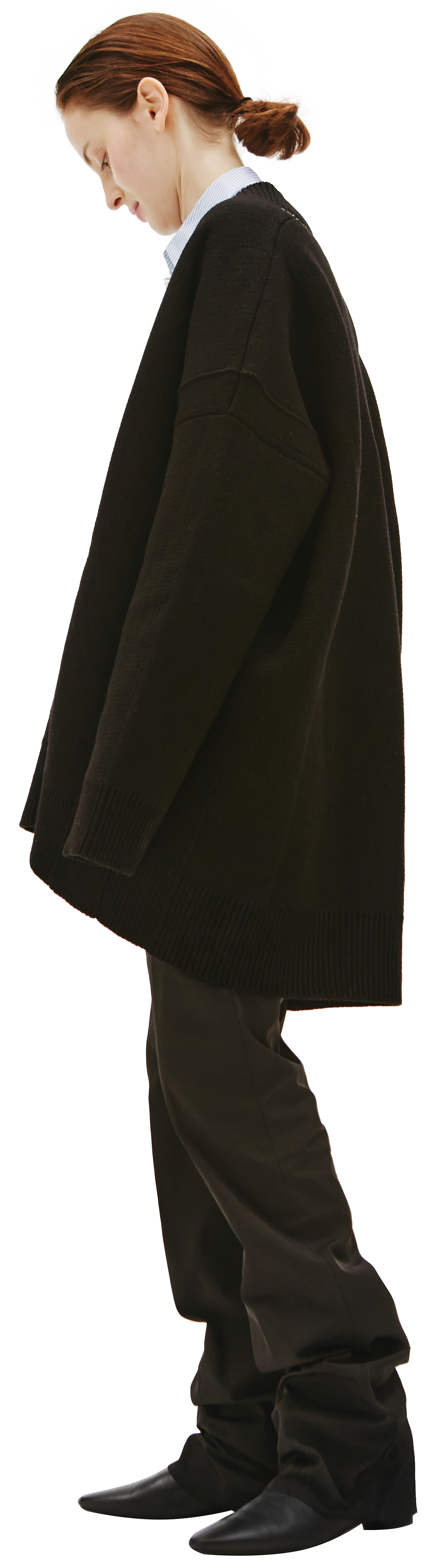 Raf Simons Оверсайз свитер из шерсти