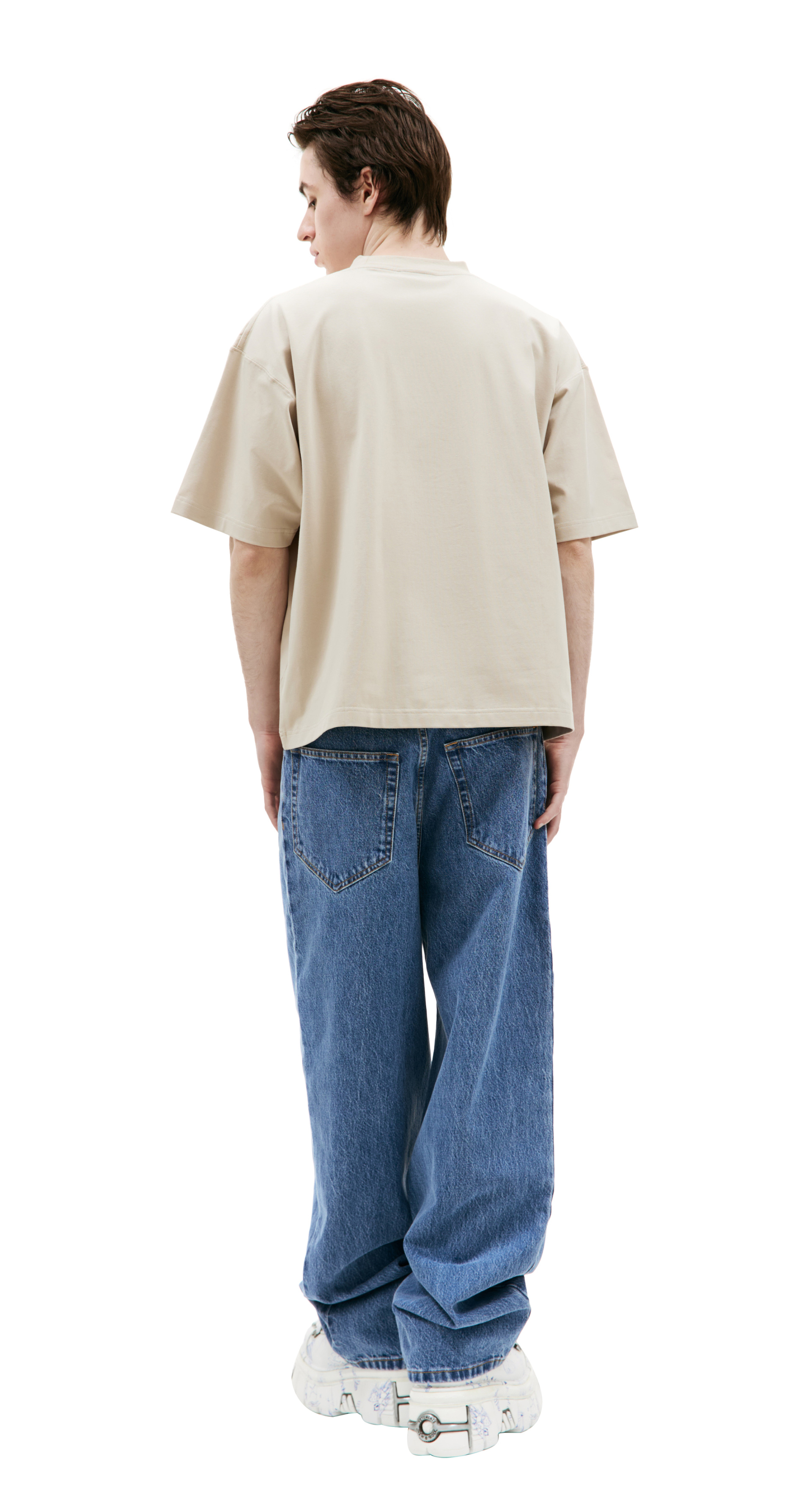 VTMNTS Укороченная футболка с логотипом