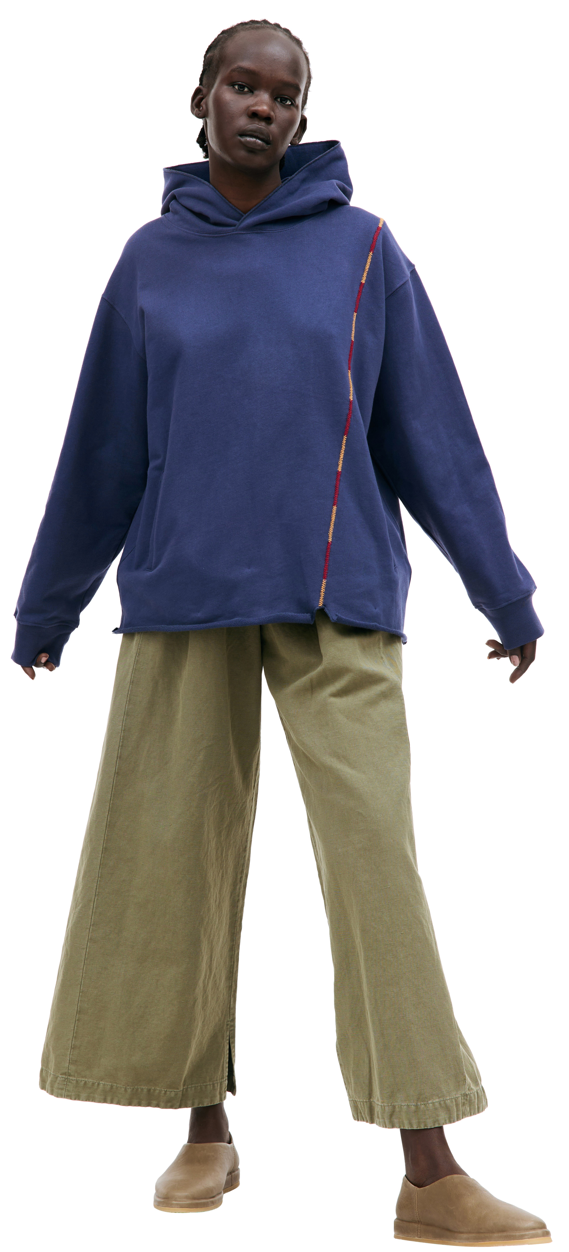 KARU RESEARCH Худи с контрастной вышивкой