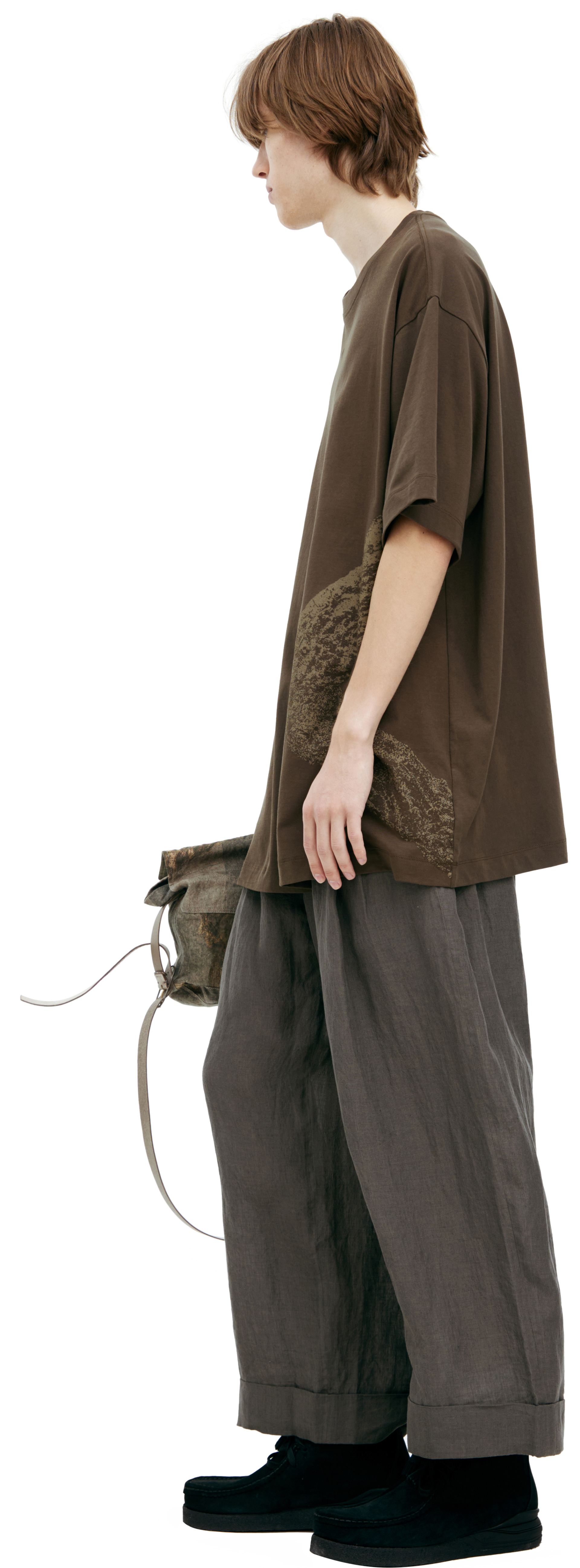 Ziggy Chen Оверсайз футболка с принтом