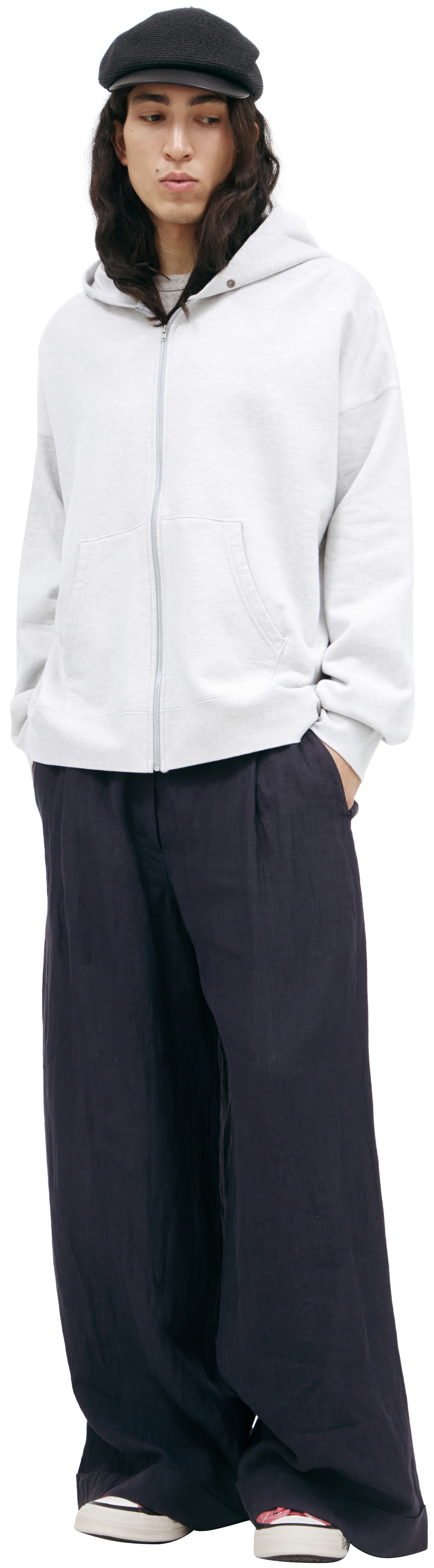 visvim Хлопковое худи на молнии