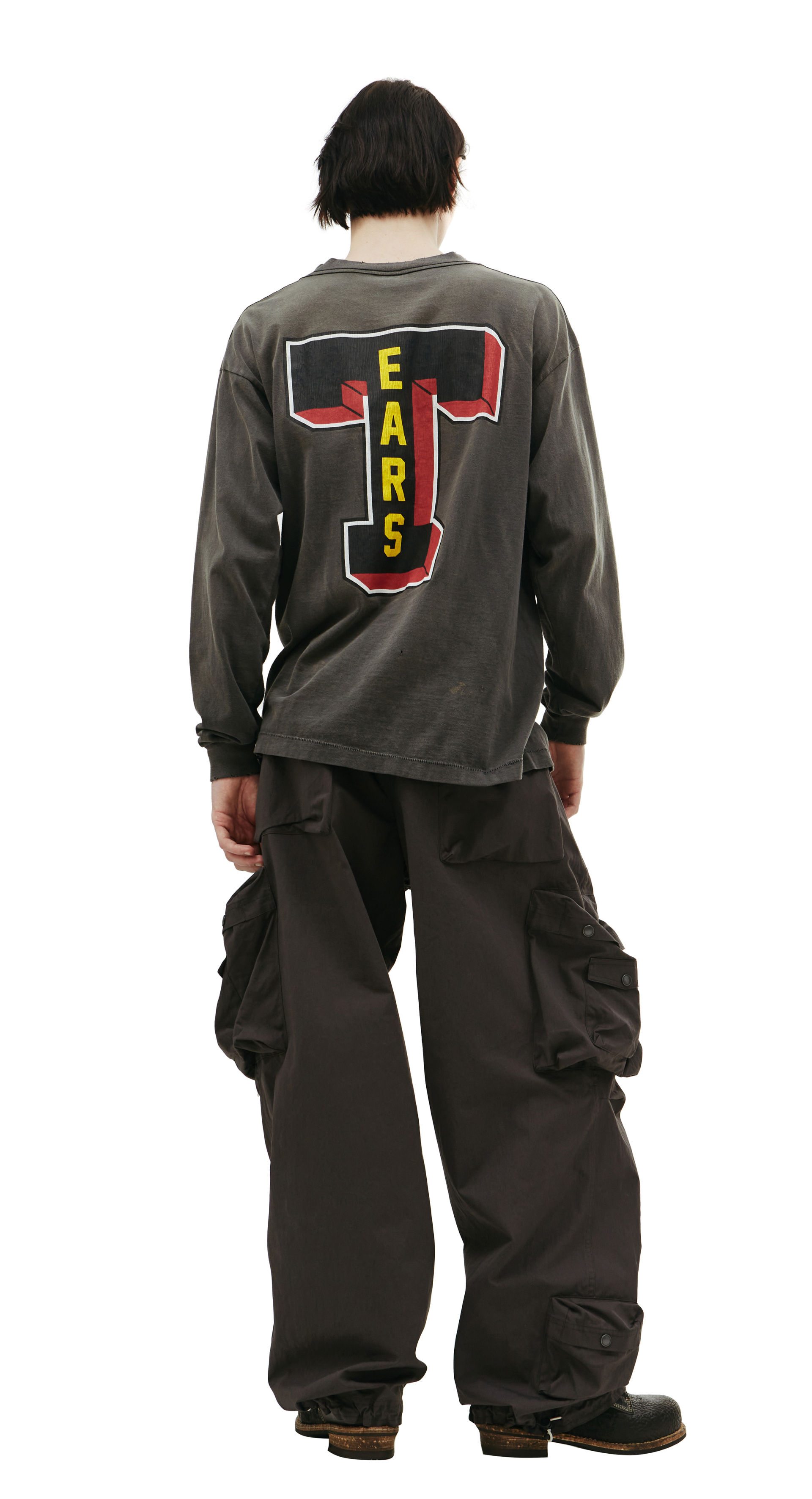 Saint Michael Лонгслив Saint Michael x Denim Tears с принтом