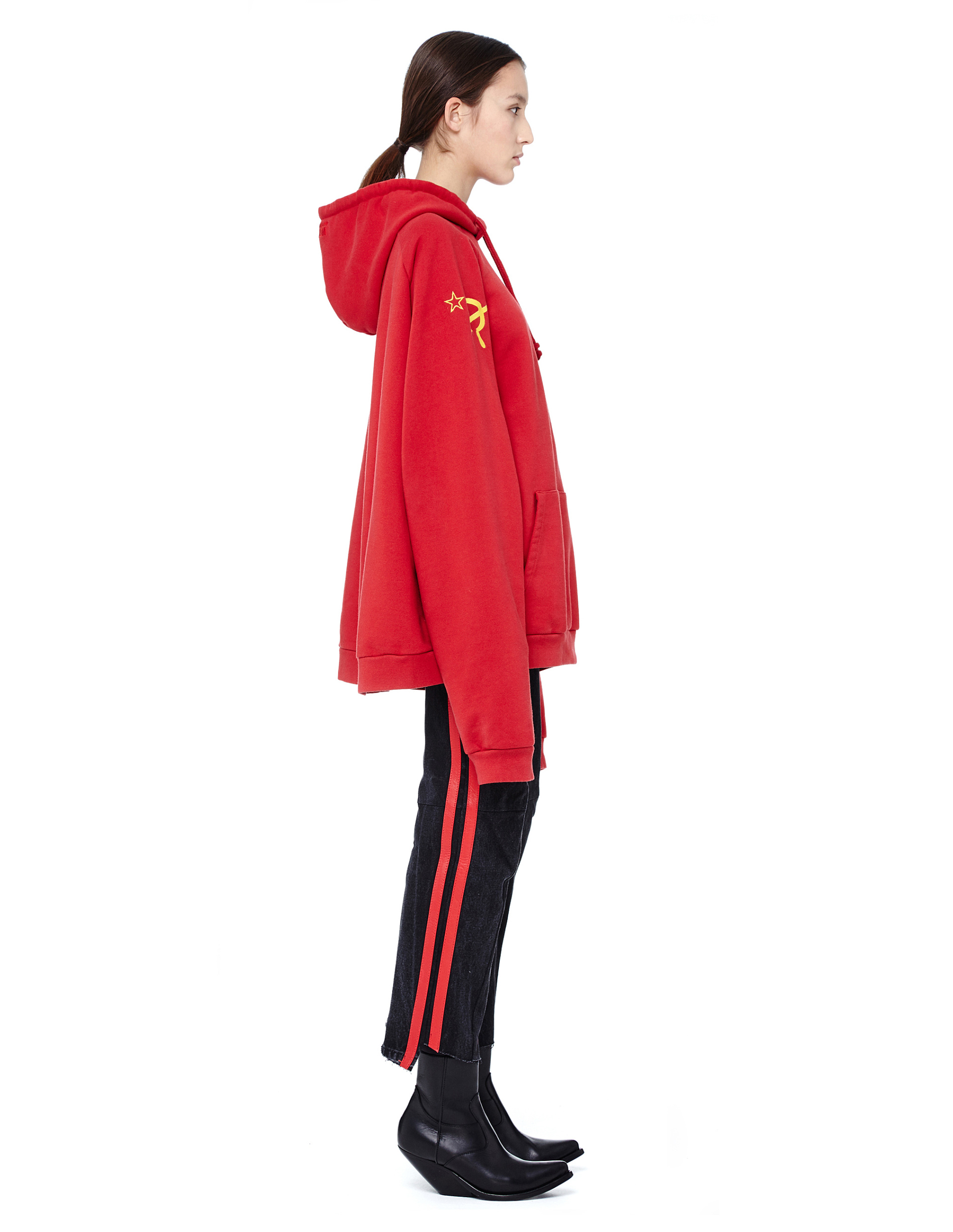 VETEMENTS Хлопковая толстовка