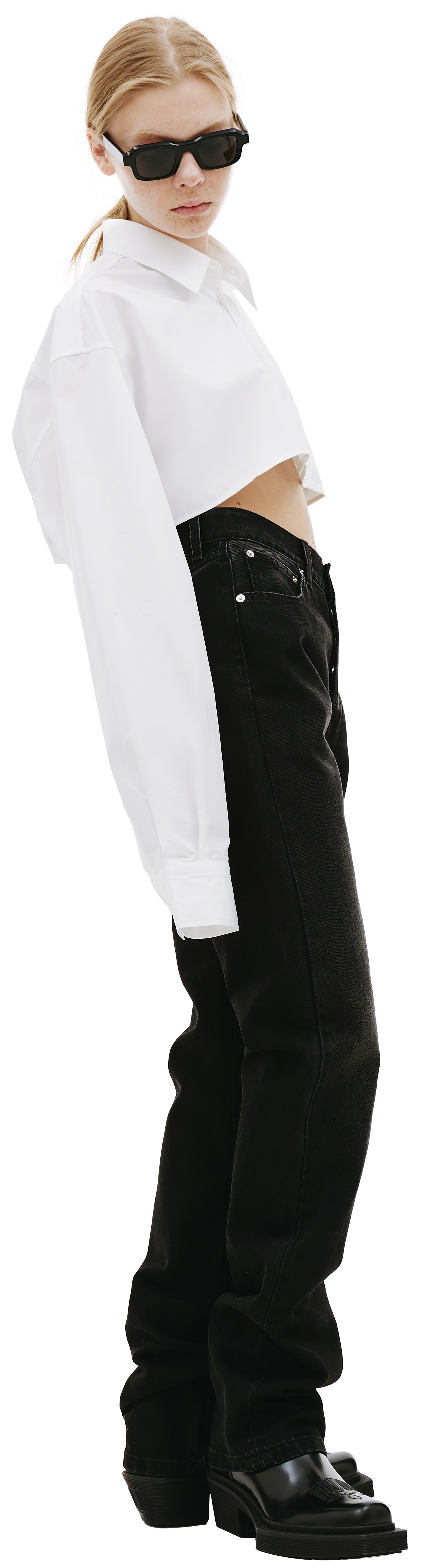 VTMNTS Укороченная рубашка Barcode