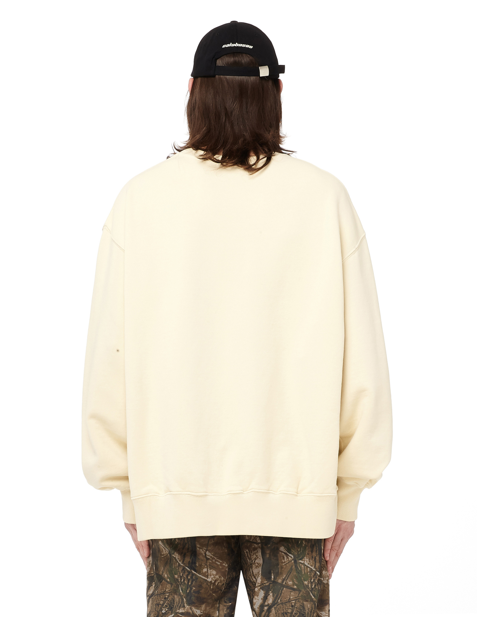 Yeezy Свитшот из хлопка Adidas Calabasas