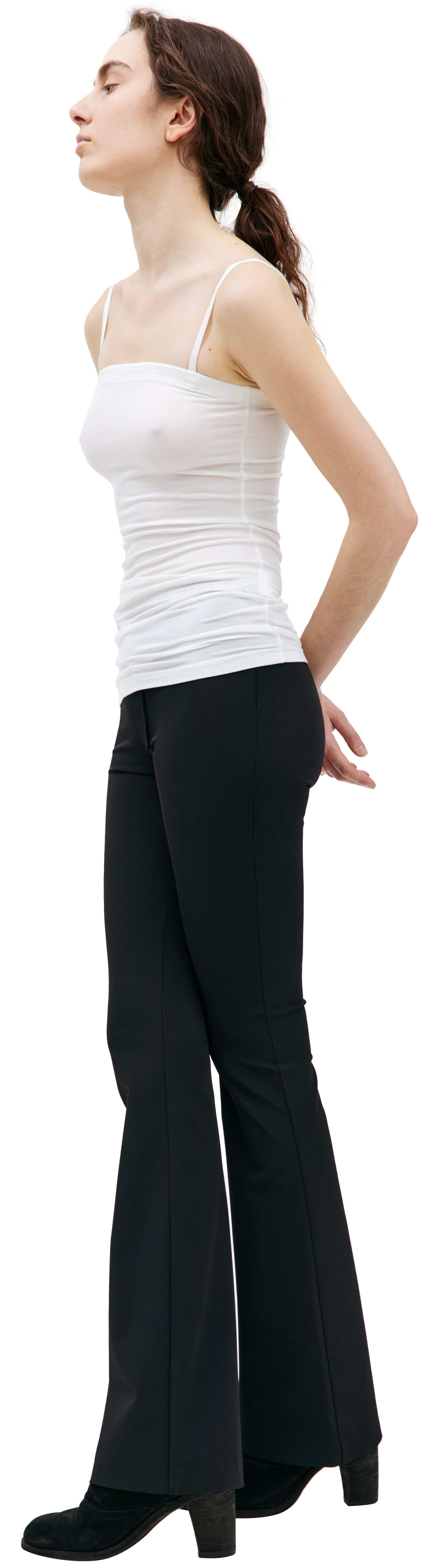 Y\'s Белый топ на бретелях