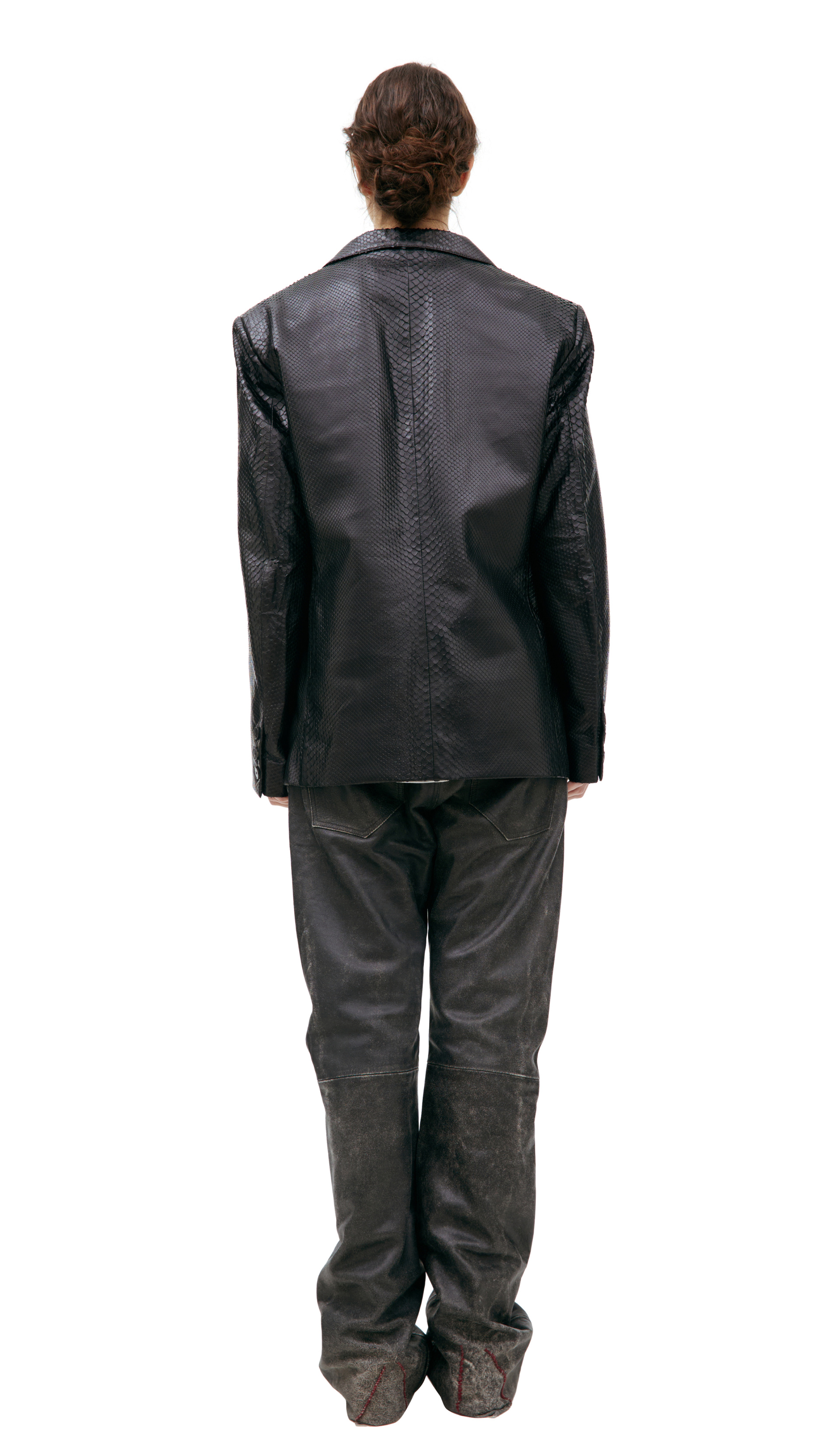 Enfants Riches Déprimés Однобортный пиджак из кожи