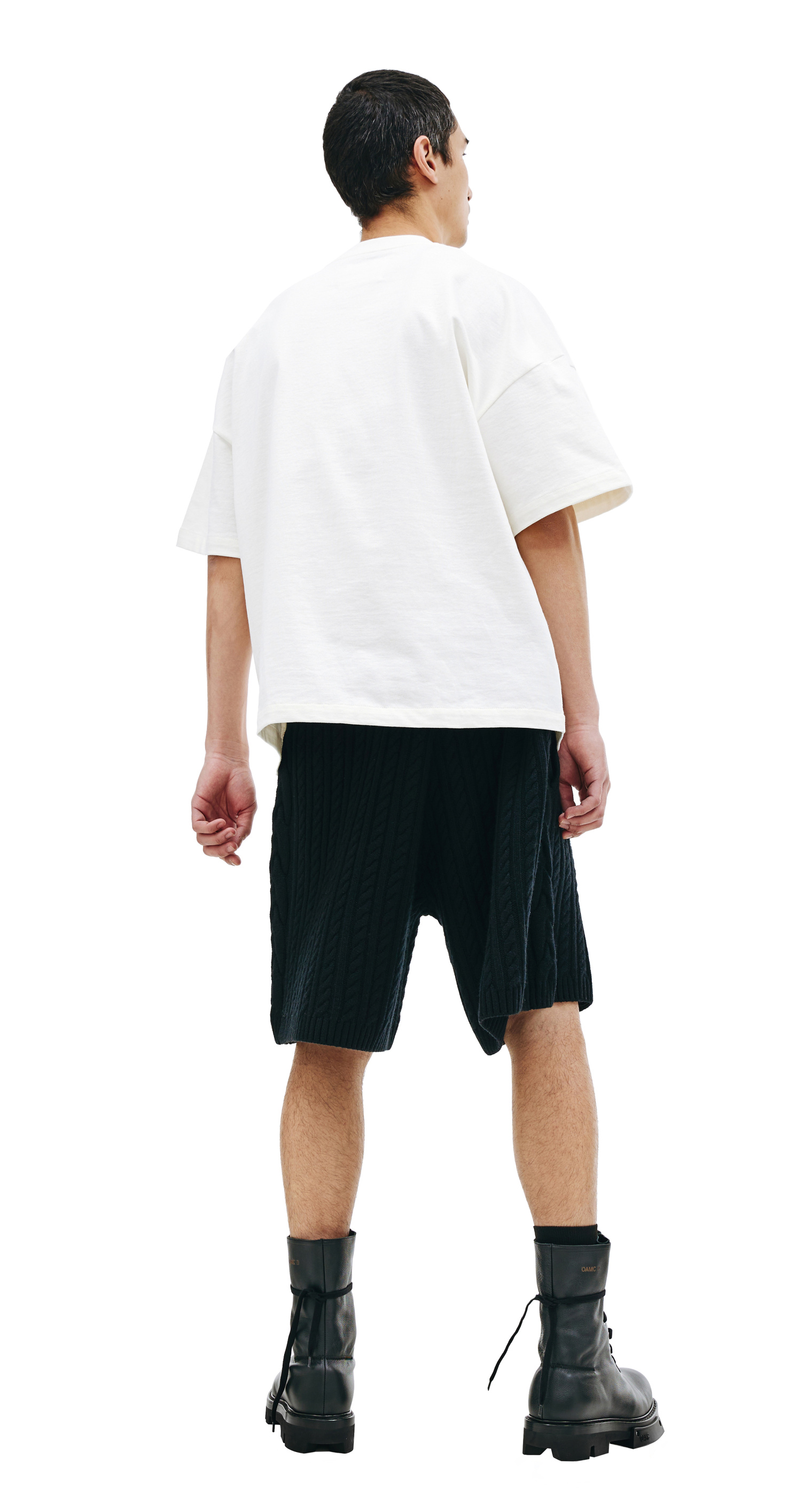 Jil Sander Оверсайз футболка с логотипом