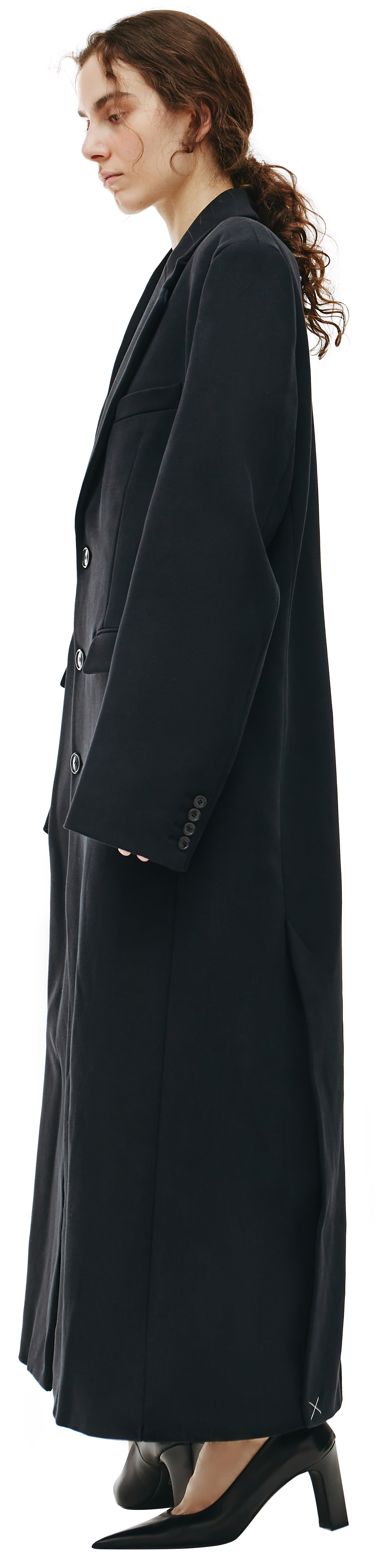 VETEMENTS Длинное оверсайз пальто