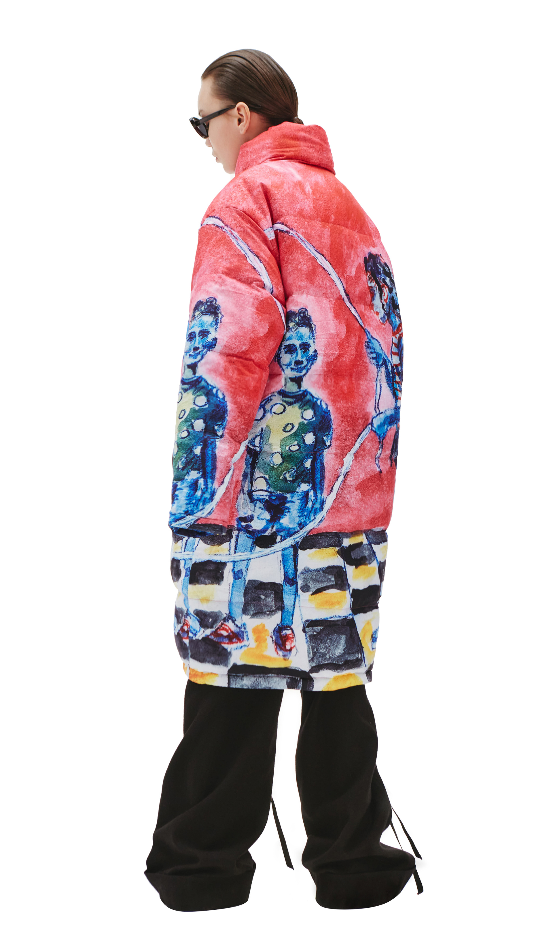 KidSuper Двусторонний пуховик с рисунком