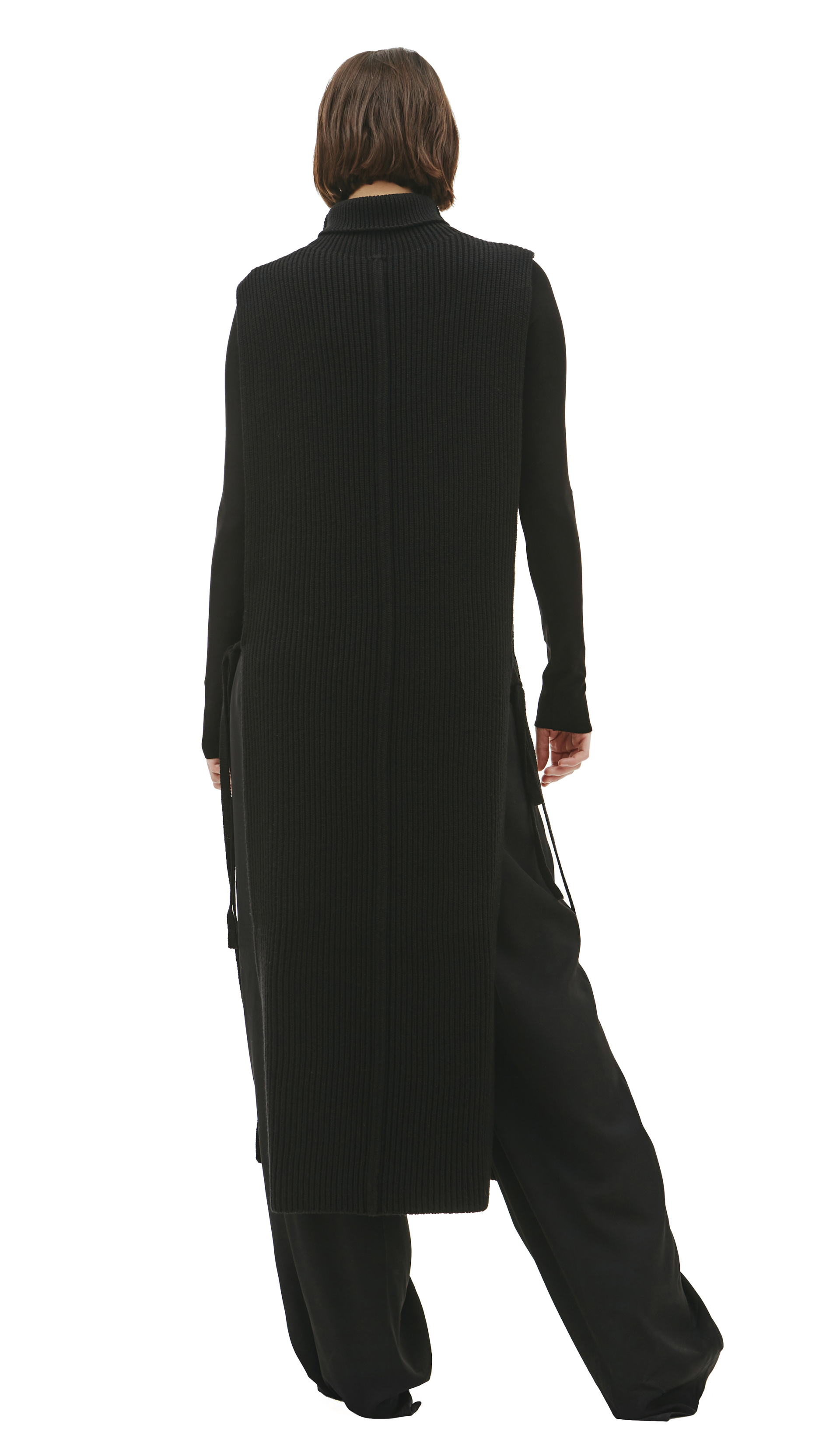 PETER DO Длинный жилет с завязками