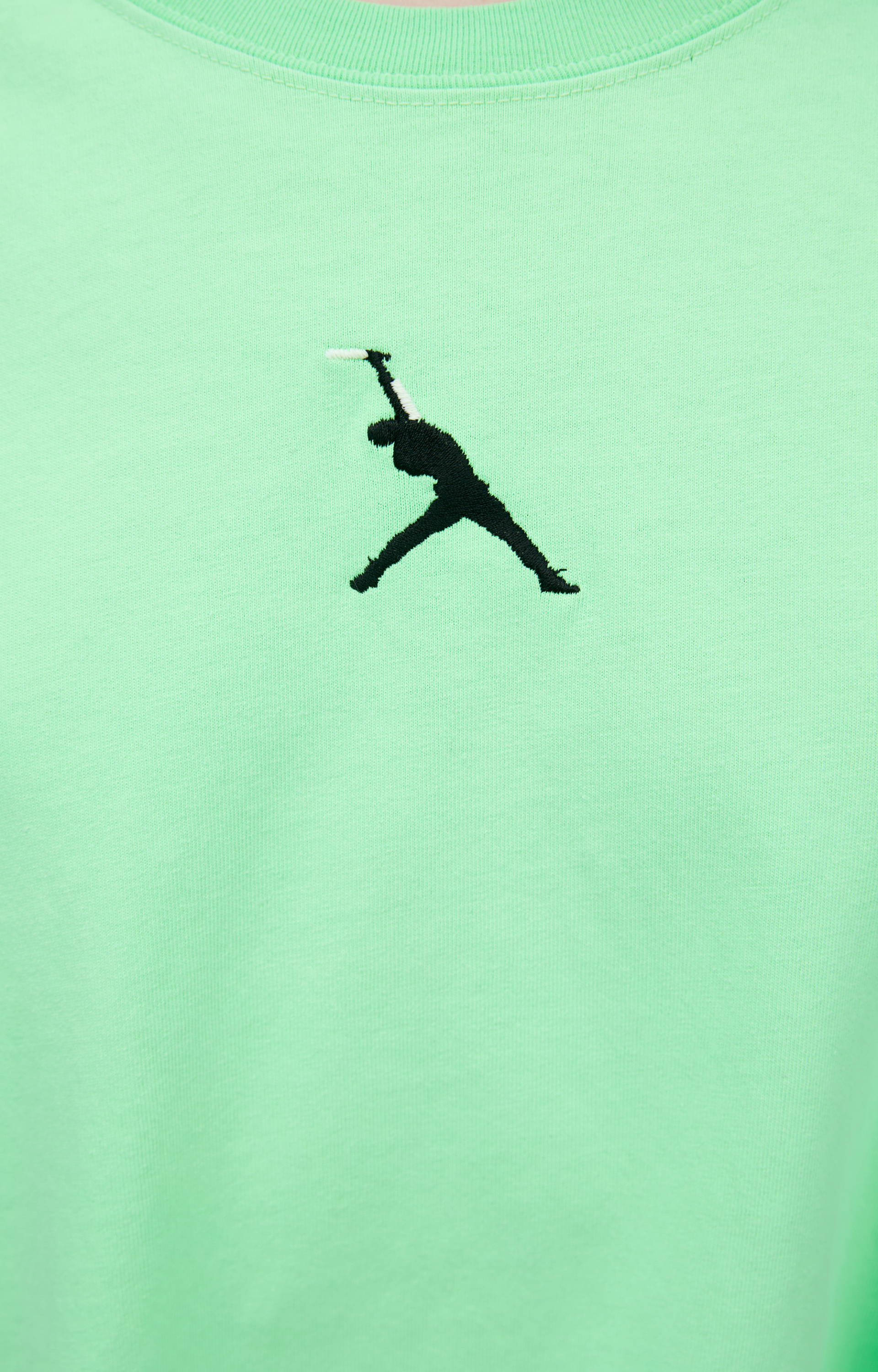 Doublet Хлопковый лонгслив с принтом