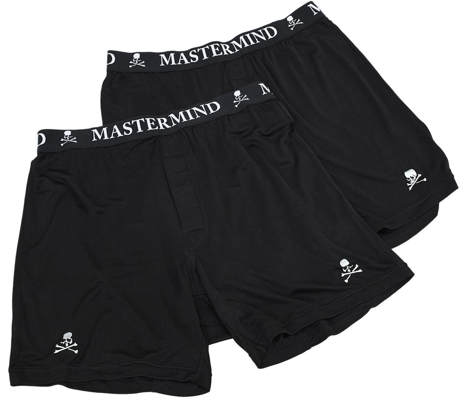 Mastermind WORLD Черные трусы из шелка