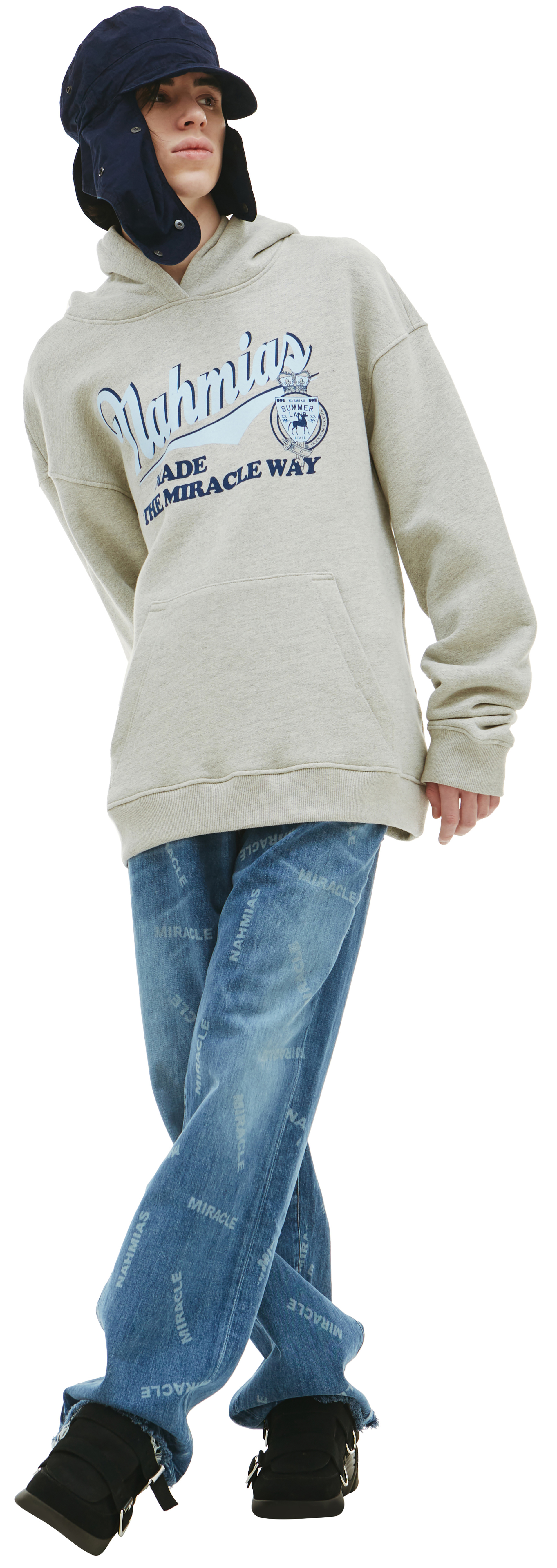 Nahmias Худи с принтом Miracle way