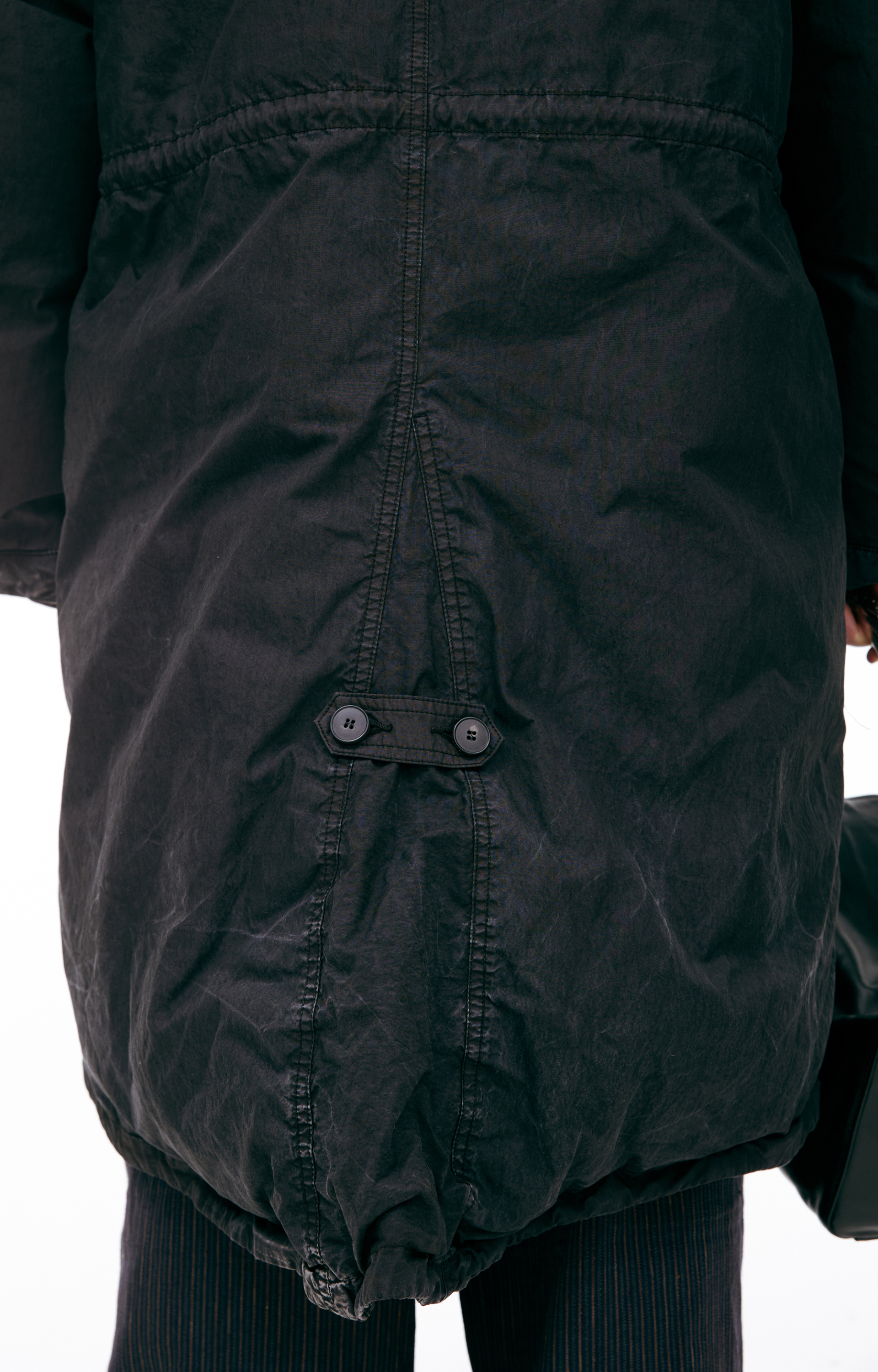 Enfants Riches Déprimés Черная парка из хлопка