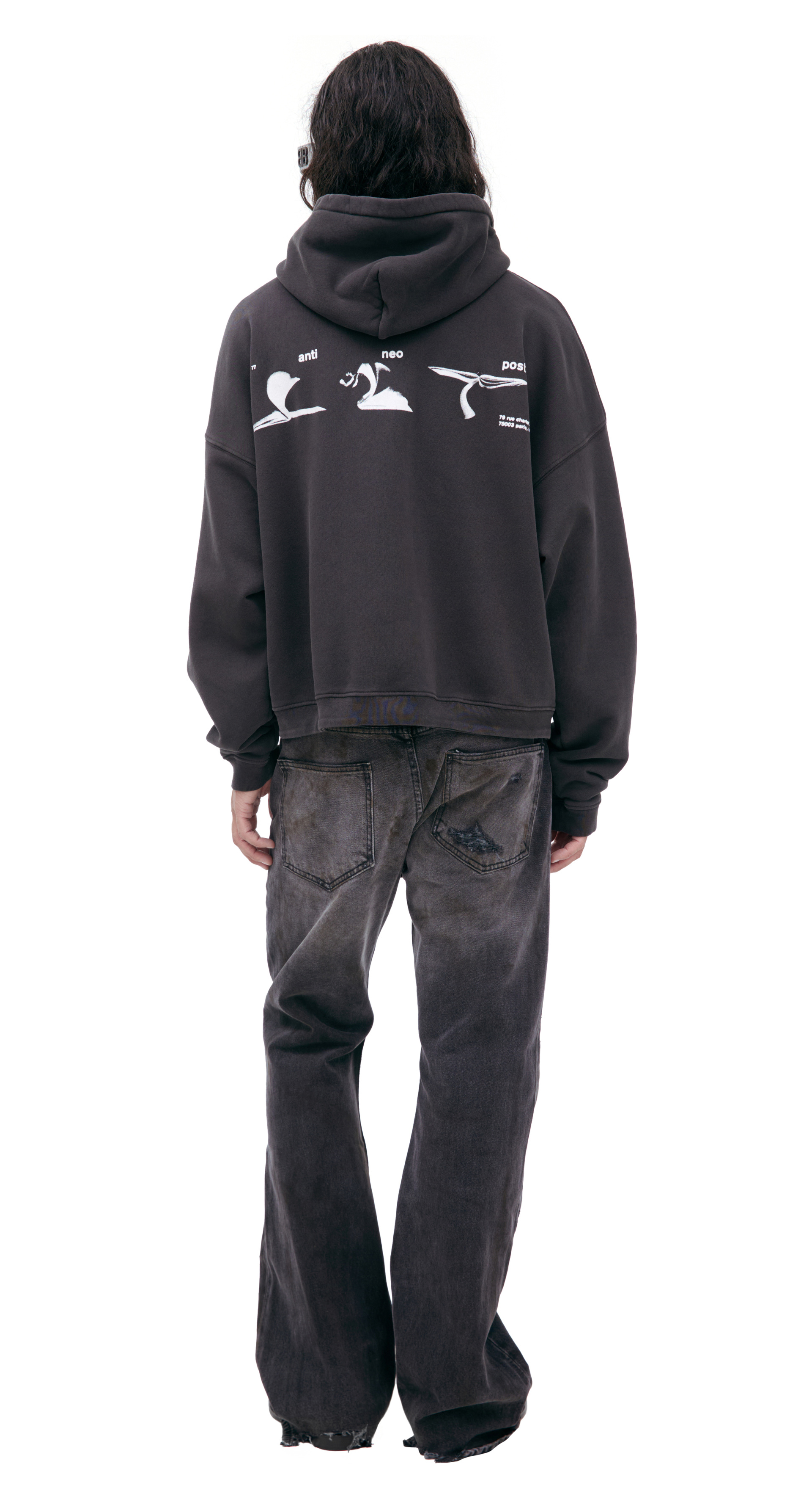 Enfants Riches Déprimés Худи с принтом \'Anti Neo Post\'