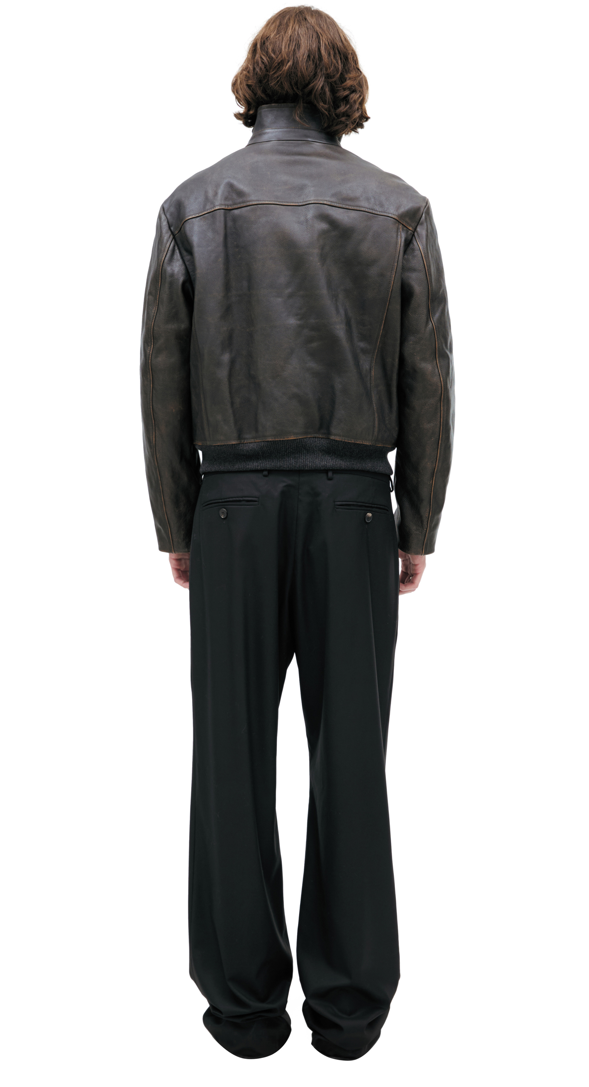 The Row Куртка с эффектом потертостей