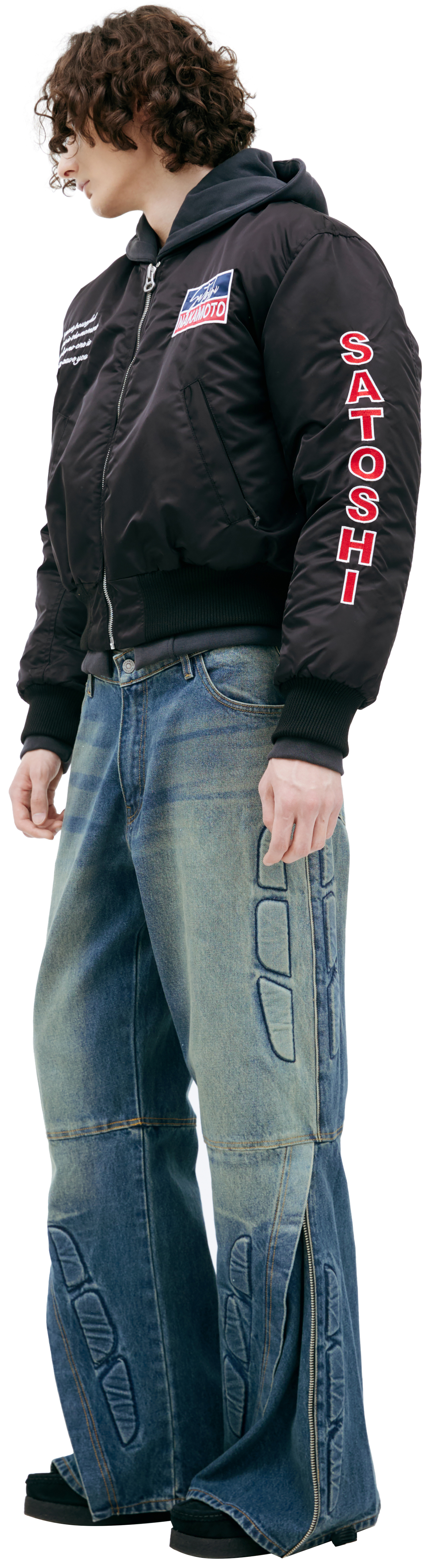 Satoshi Nakamoto Куртка с нашивками