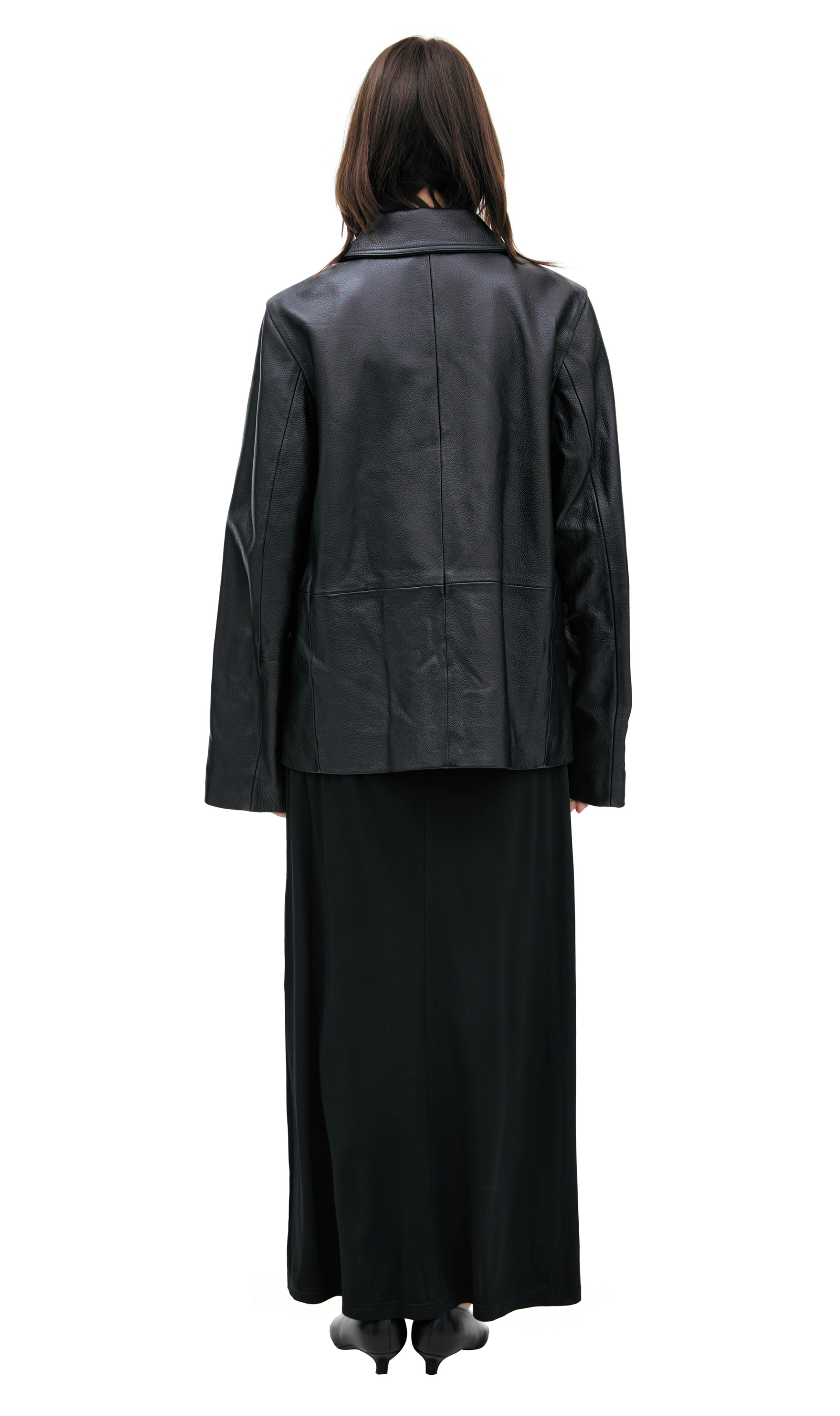 TOTEME Кожаная куртка на пуговицах