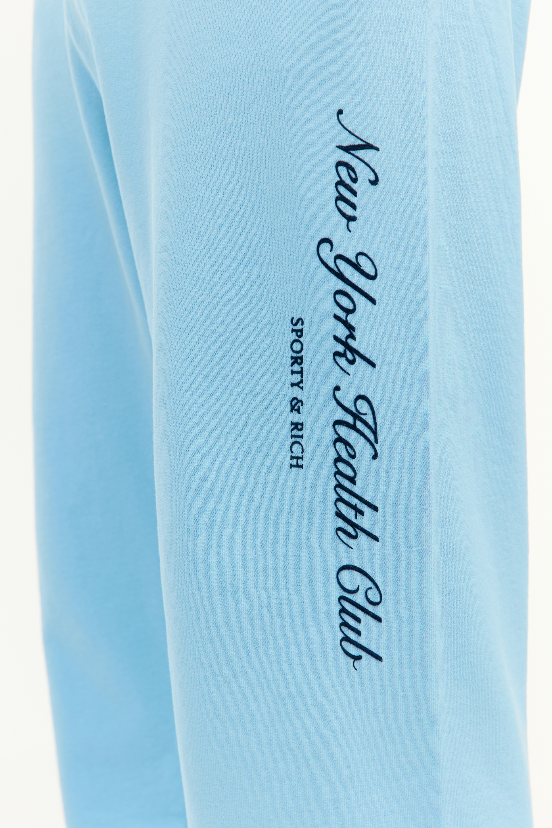 SPORTY & RICH Спортивне брюки с принтом \'NY Health Club\'