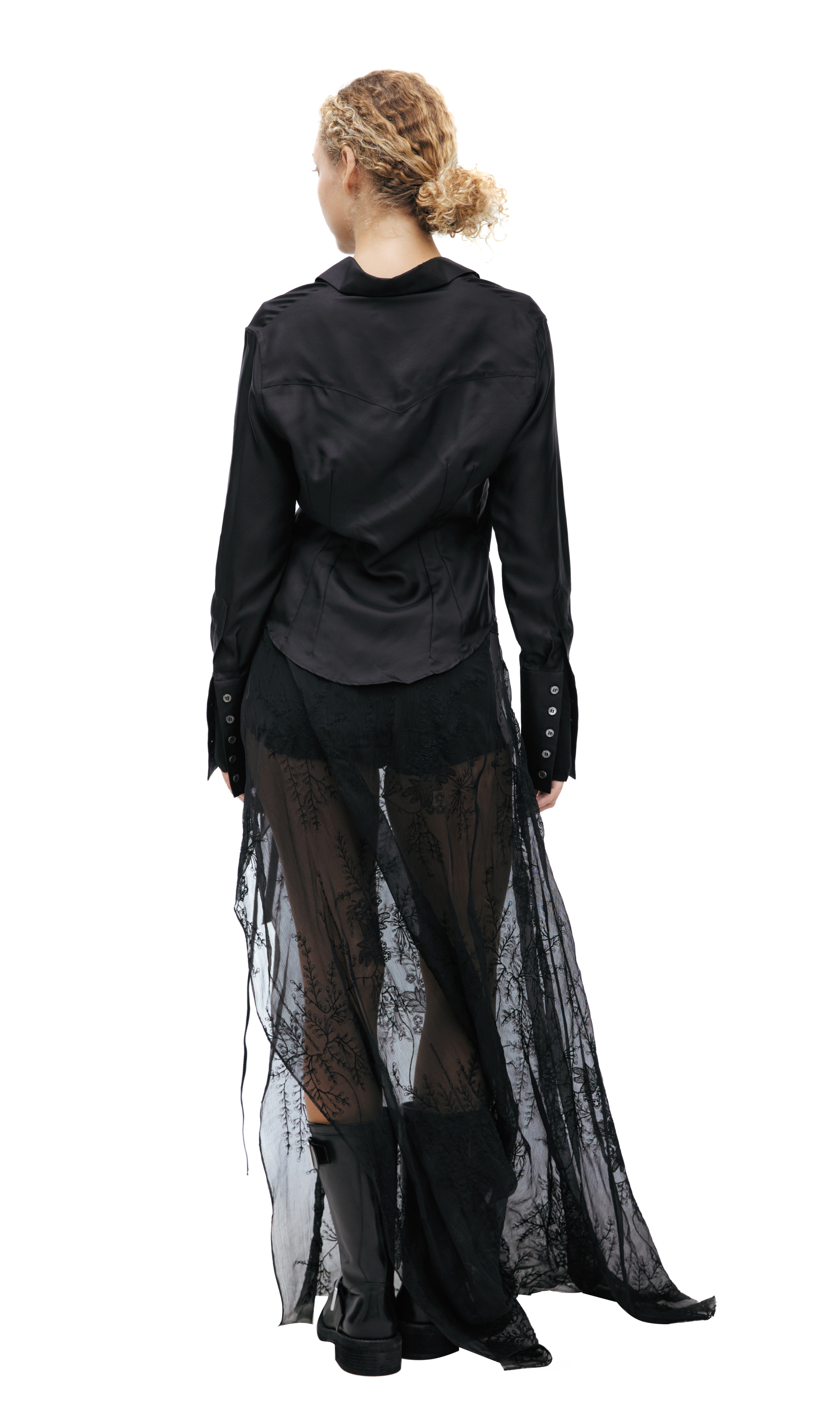 Ann Demeulemeester Юбка Lona на завязках