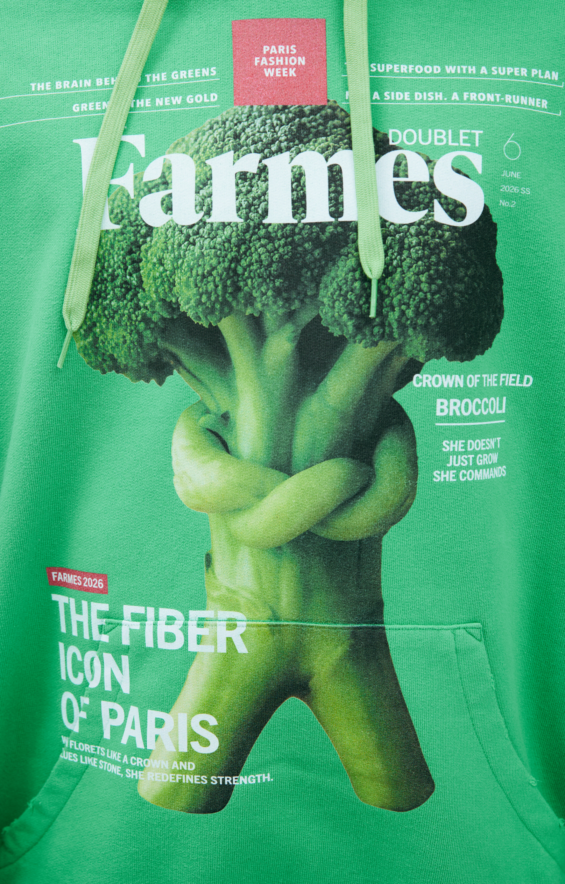 Doublet Худи FARMES MAGAZINE