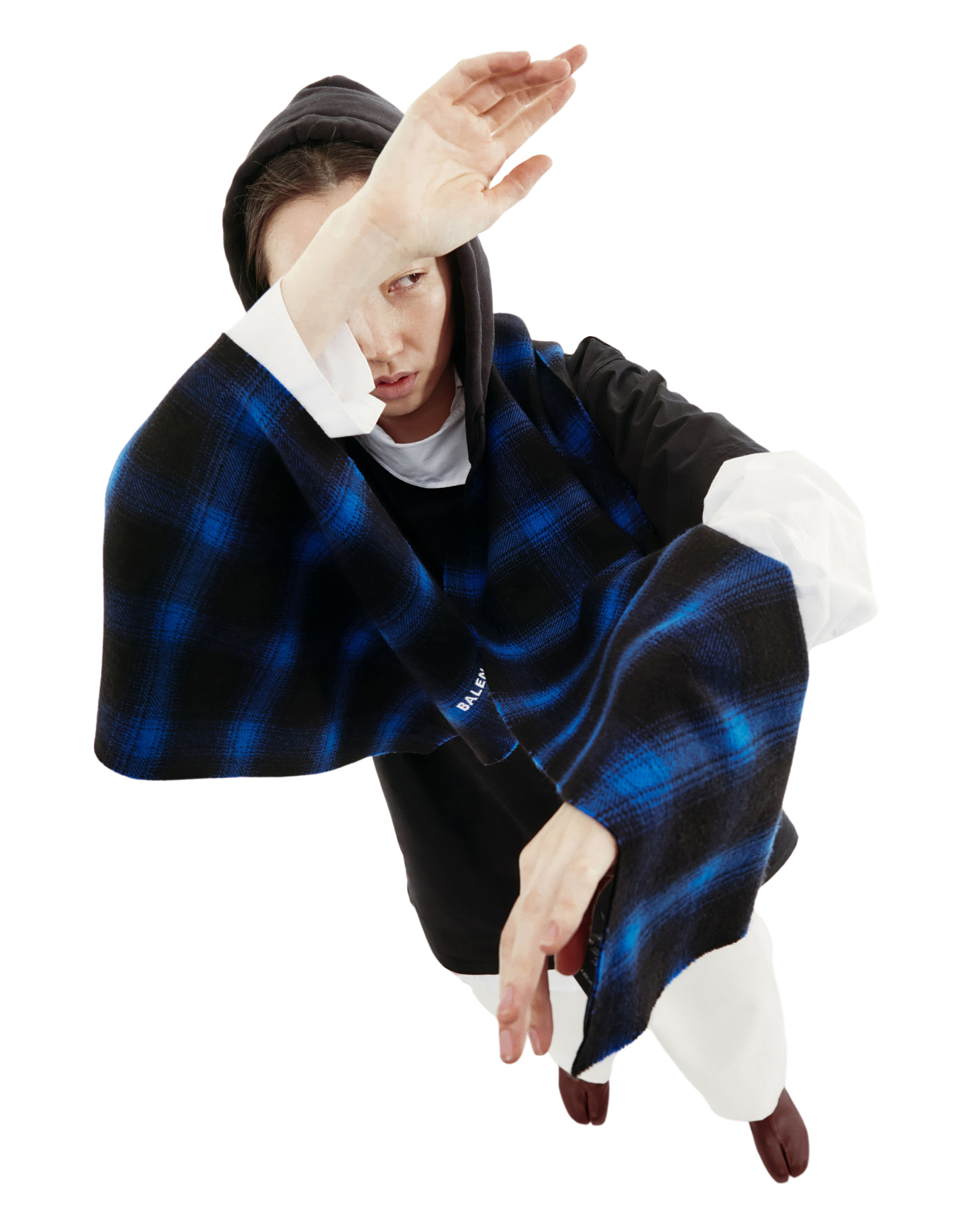 Balenciaga Шарф с капюшоном