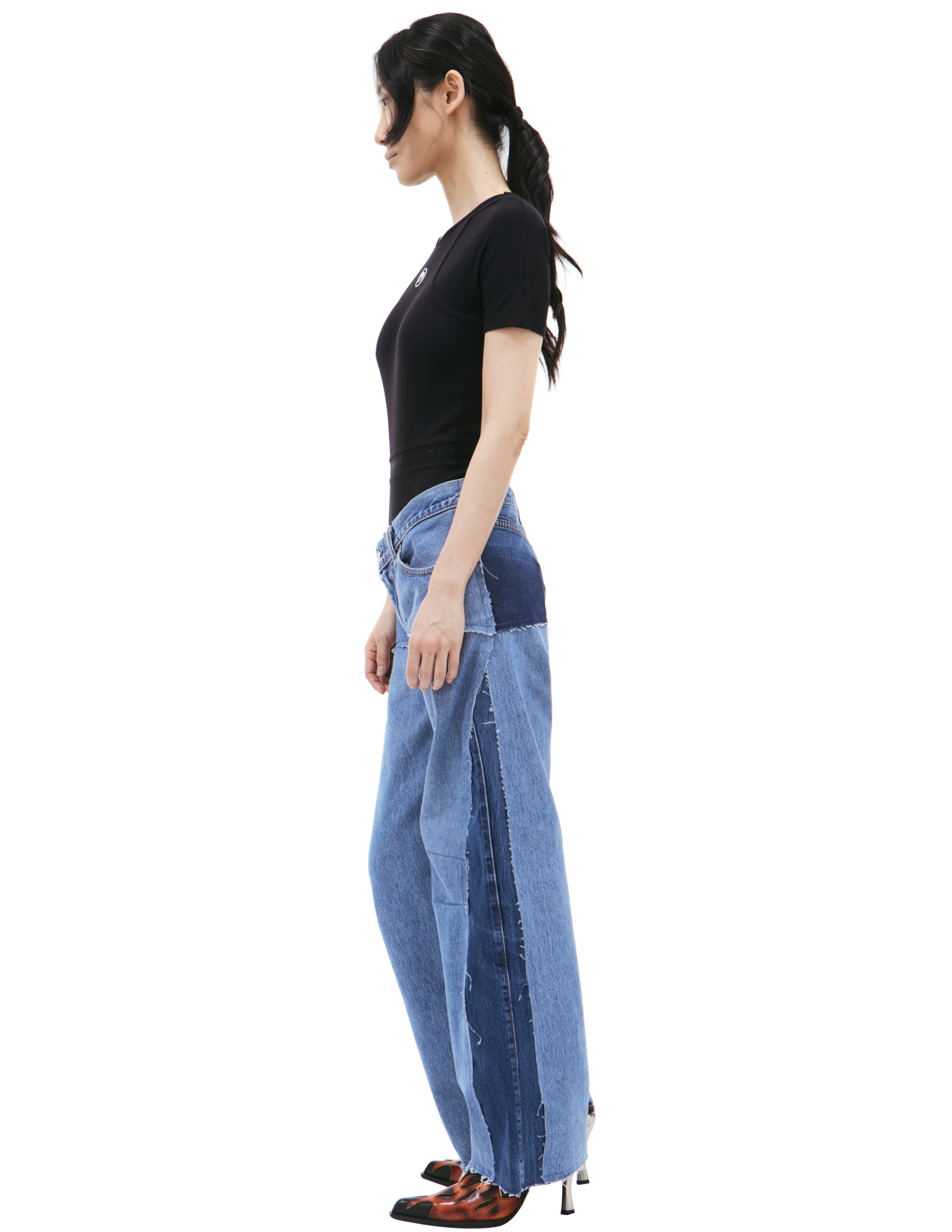 PROTOTYPES Джинсы с заниженной талией