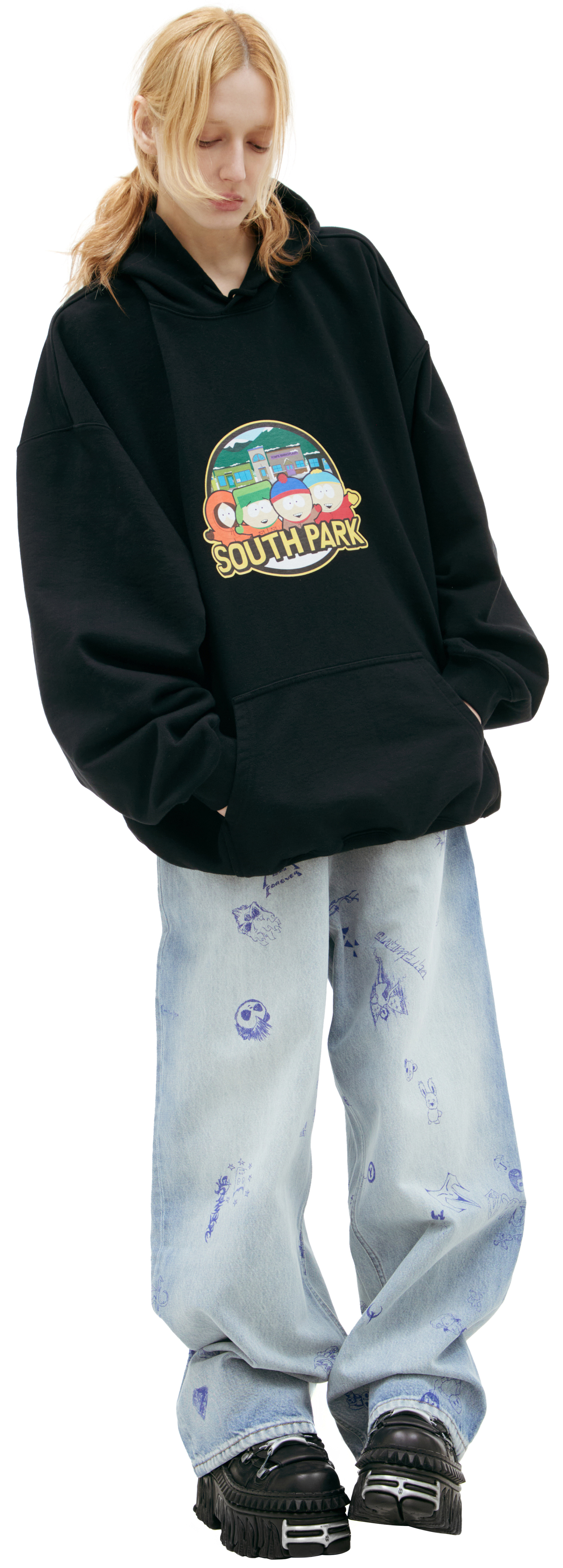 VETEMENTS Худи с принтом \'South Park\'