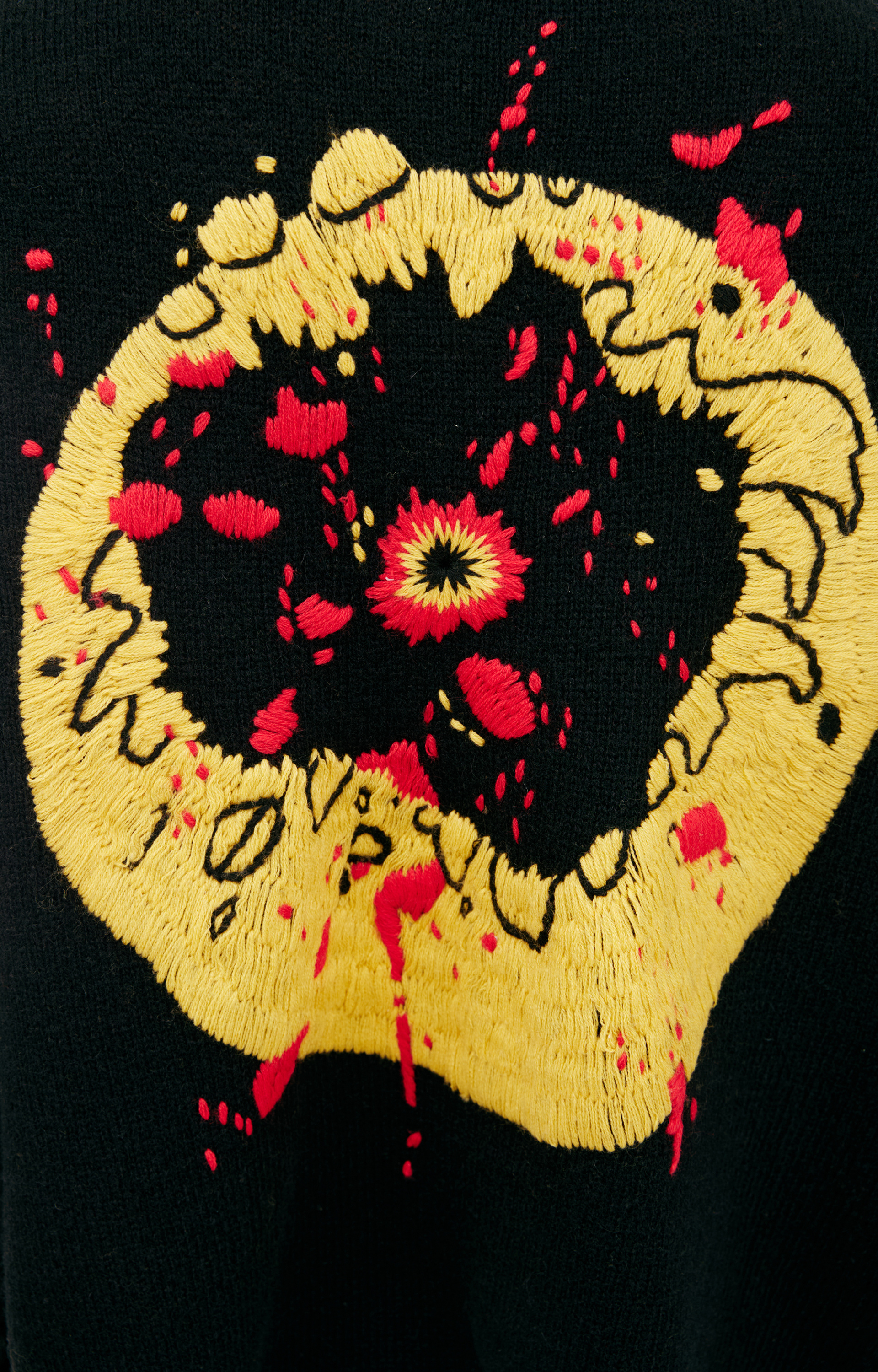 Saint Mxxxxxx Вязаный свитер с вышивкой