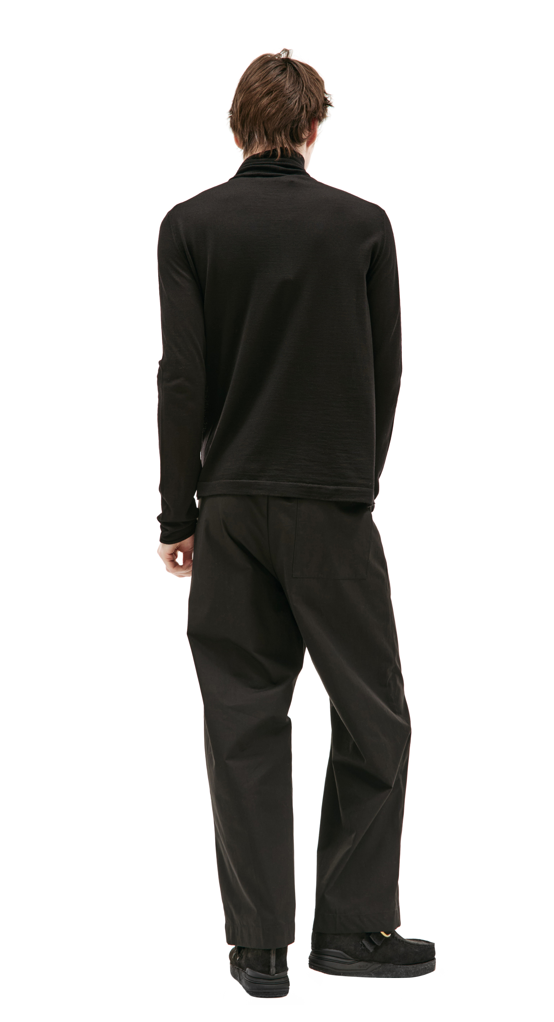 Marni Шерстяная водолазка с вышивкой бисером