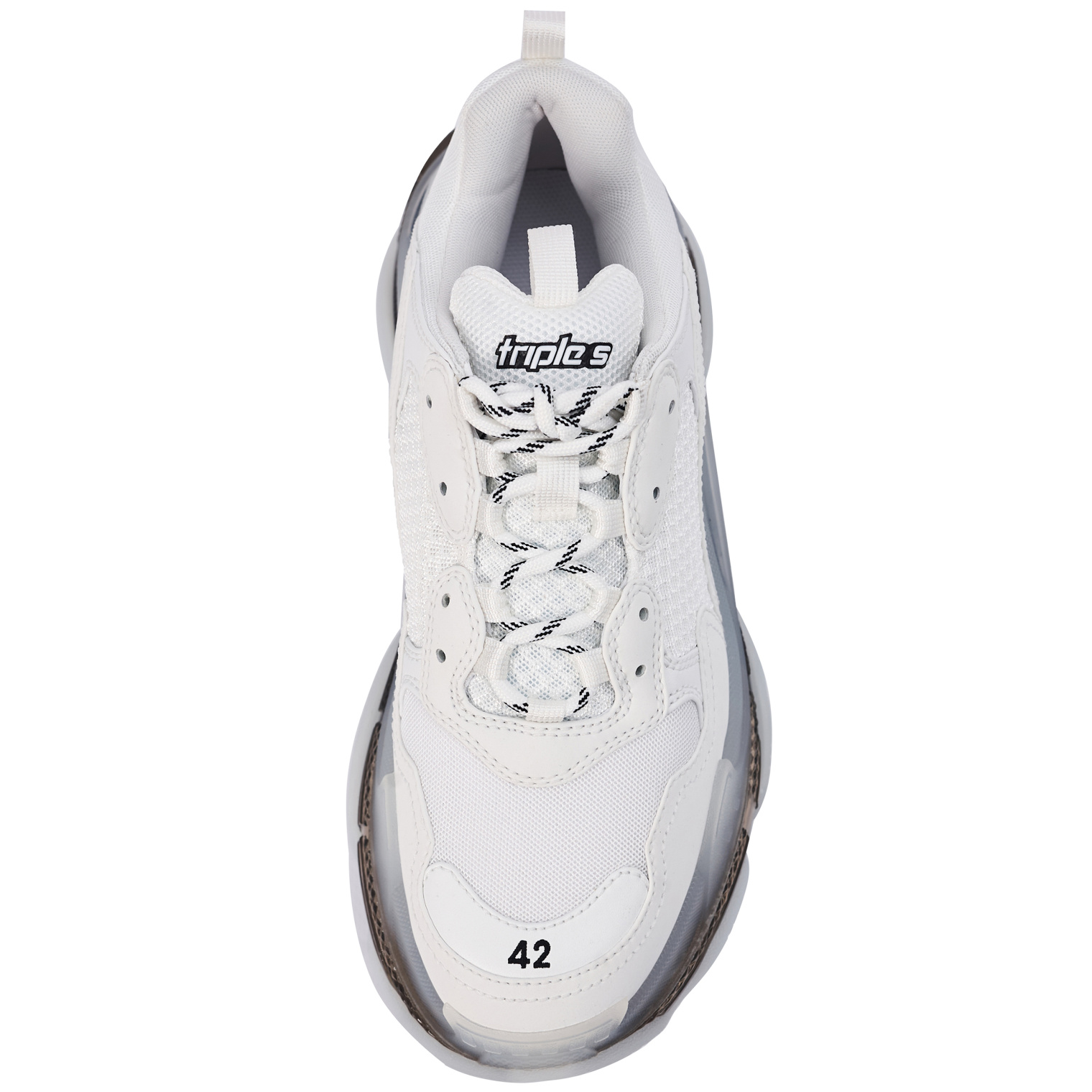 Balenciaga Кроссовки Triple S с прозрачной подошвой