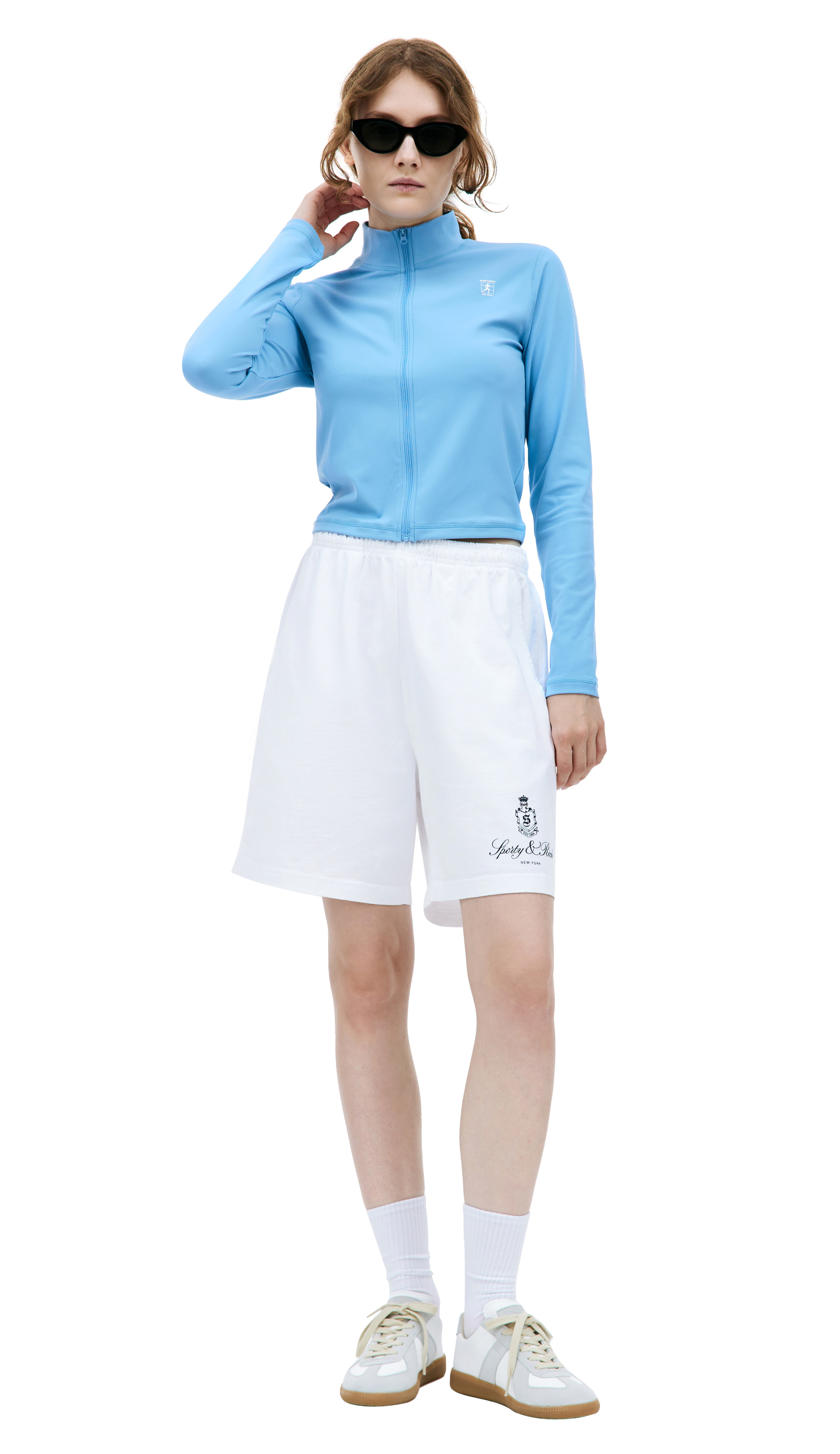 SPORTY & RICH Спортивная куртка на молнии