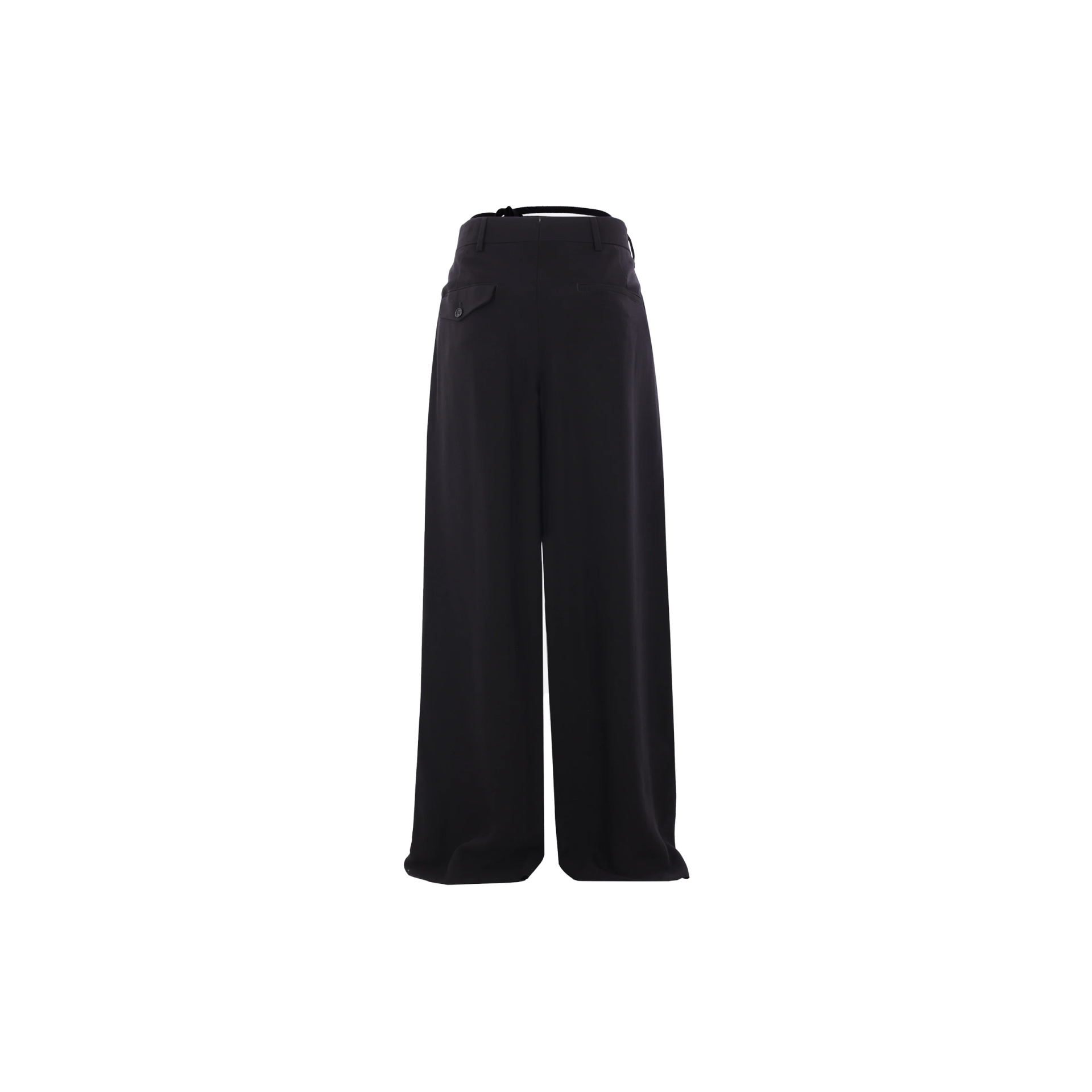 Ann Demeulemeester Брюки с завязками на талии