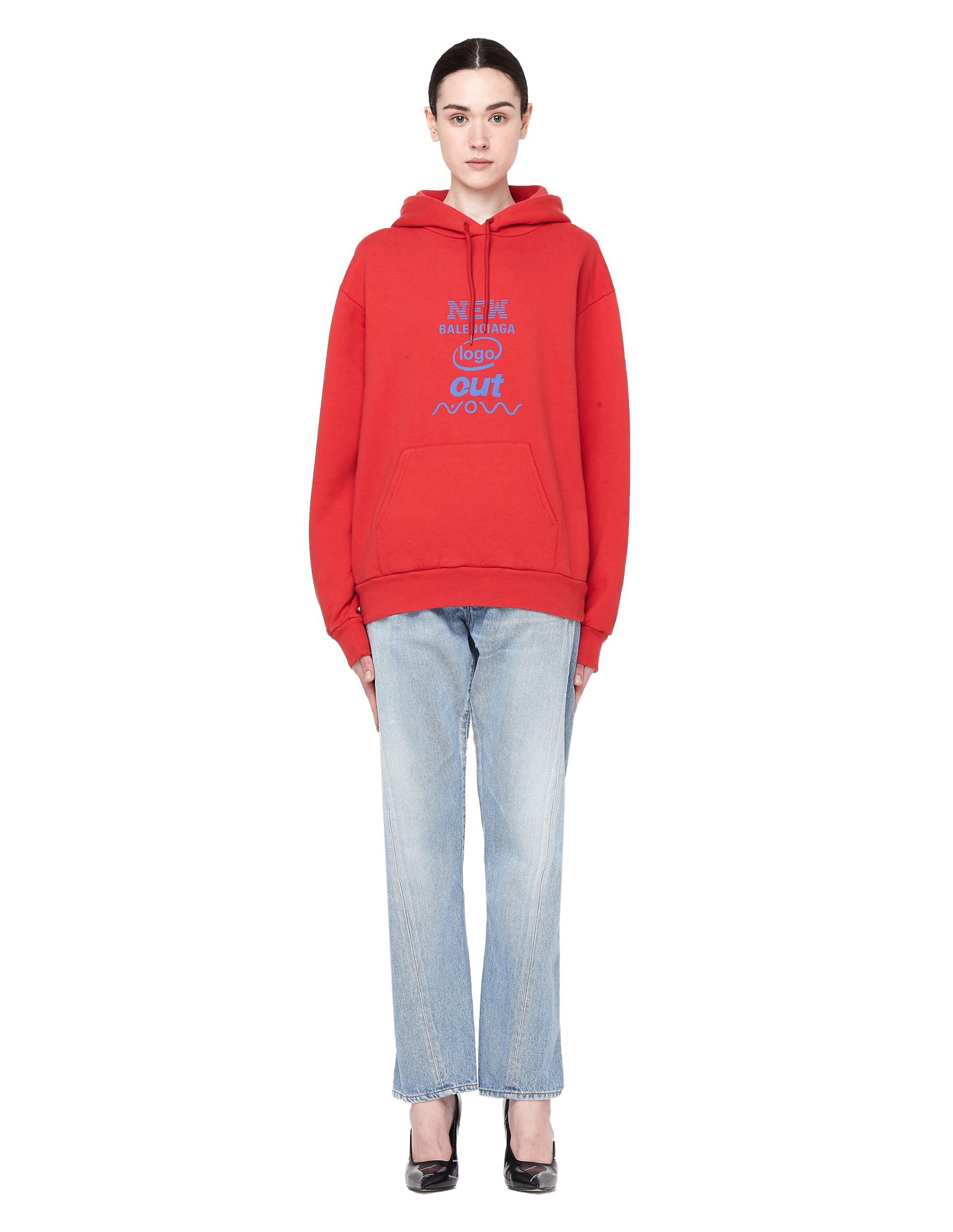Balenciaga Прямые джинсы со смещенными швами