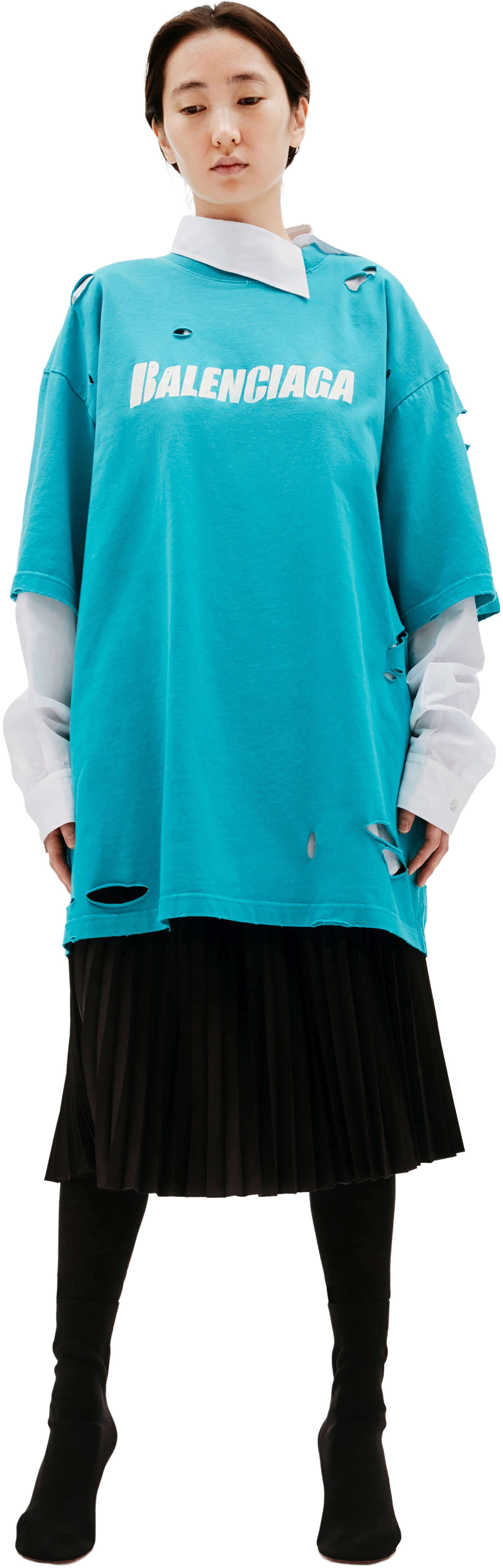 Balenciaga Рваная футболка