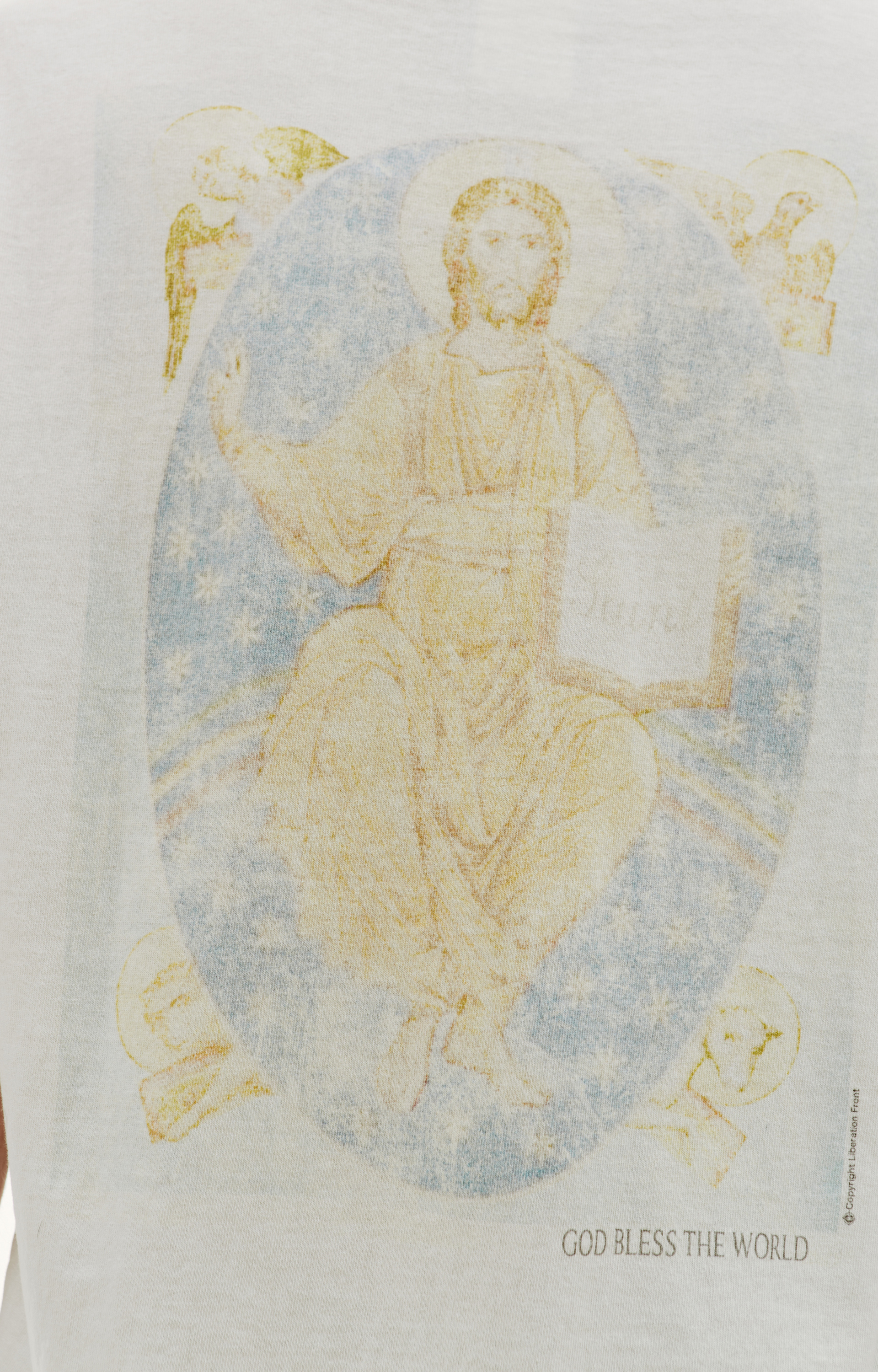 Saint Michael Футболка с принтом Holy Mother