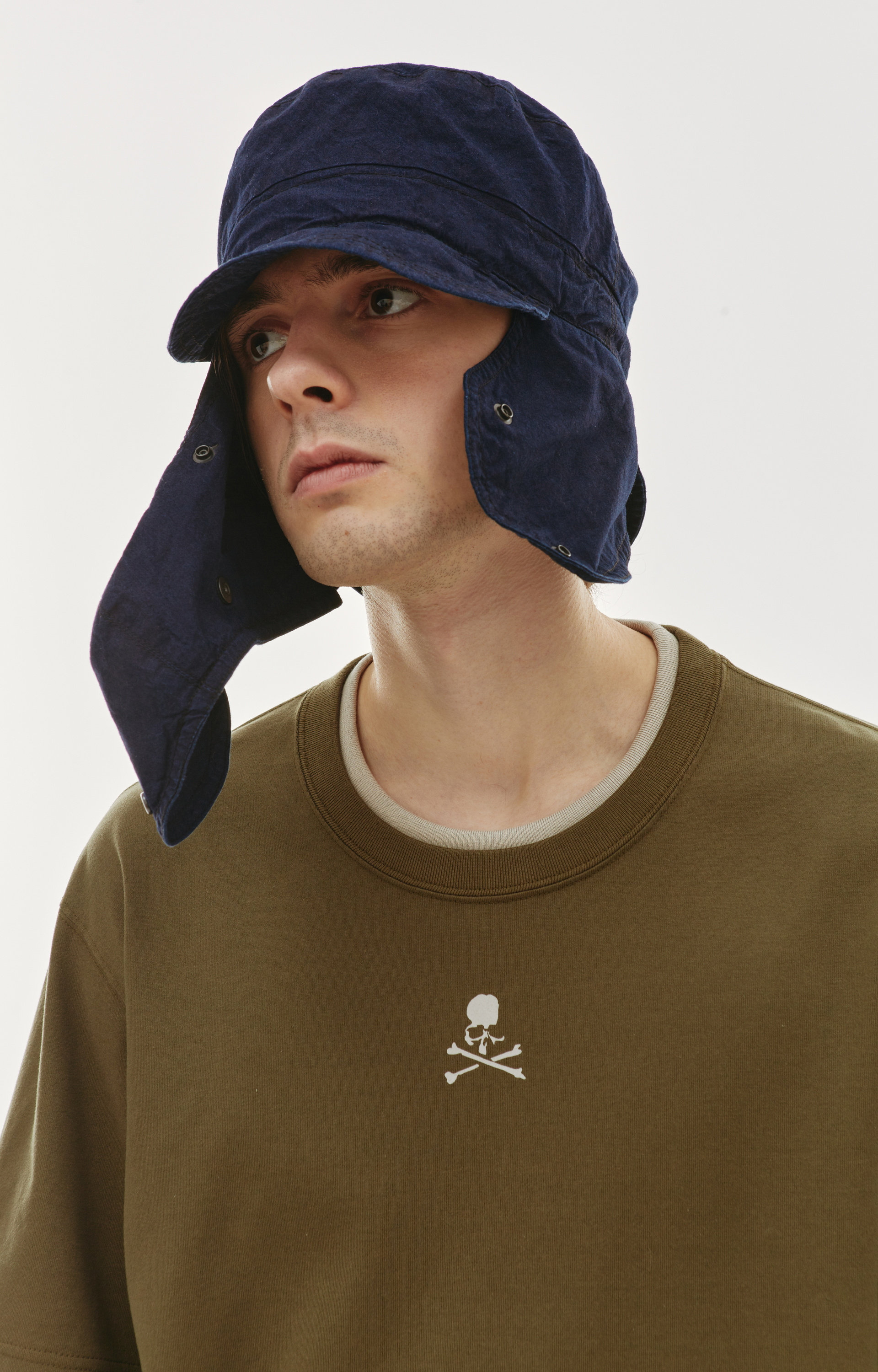 Mastermind WORLD Двухцветный лонгслив с логотипом