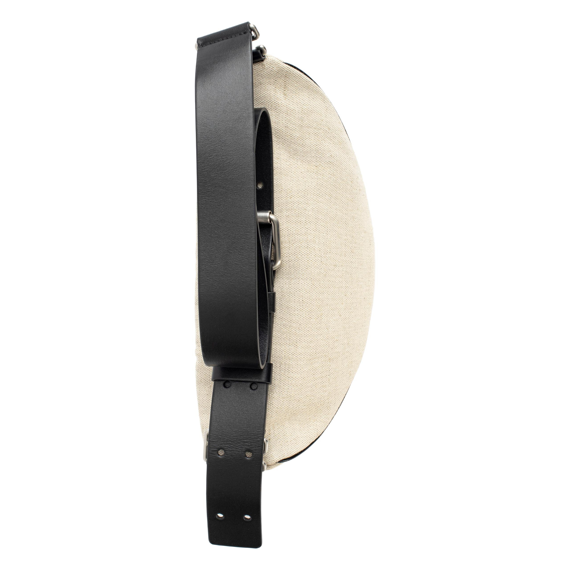 Jil Sander Поясная сумка с кожаным ремнем