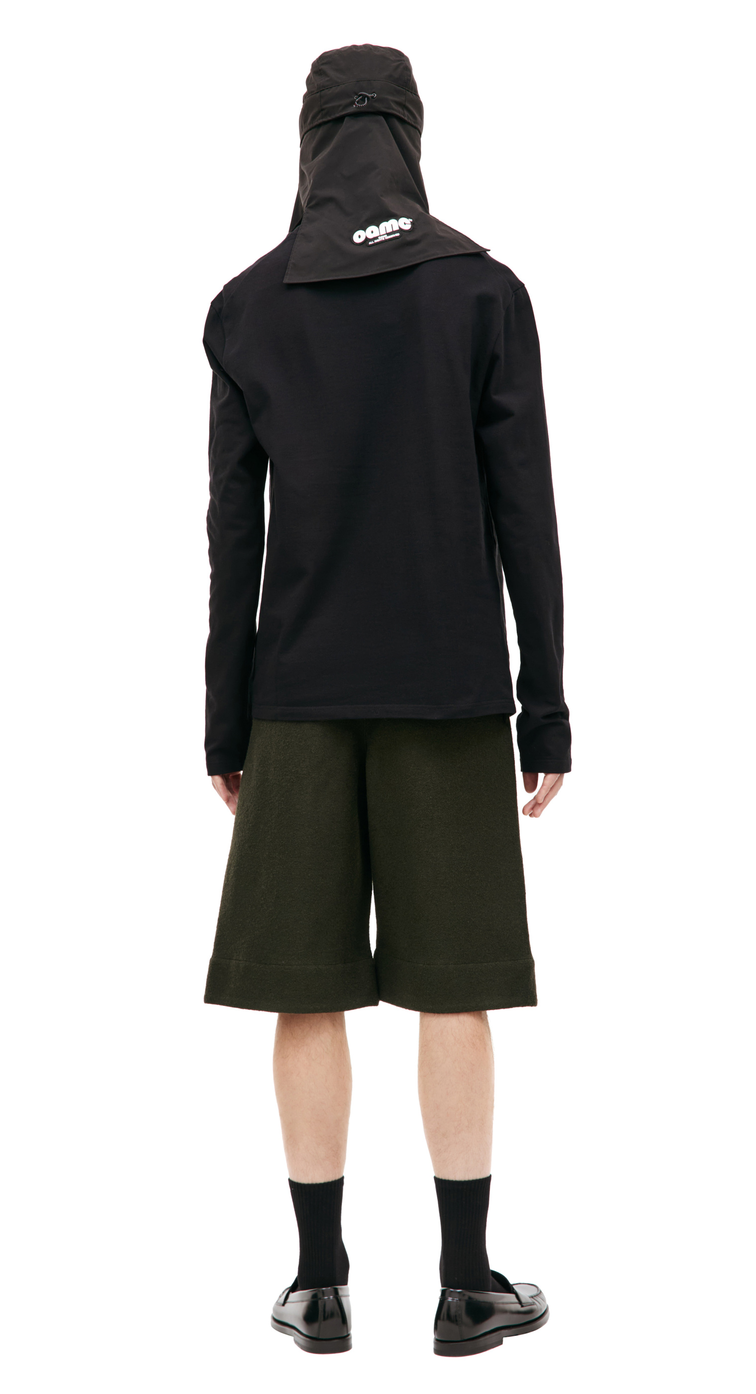 Jil Sander Хлопковый лонгслив с вышивкой