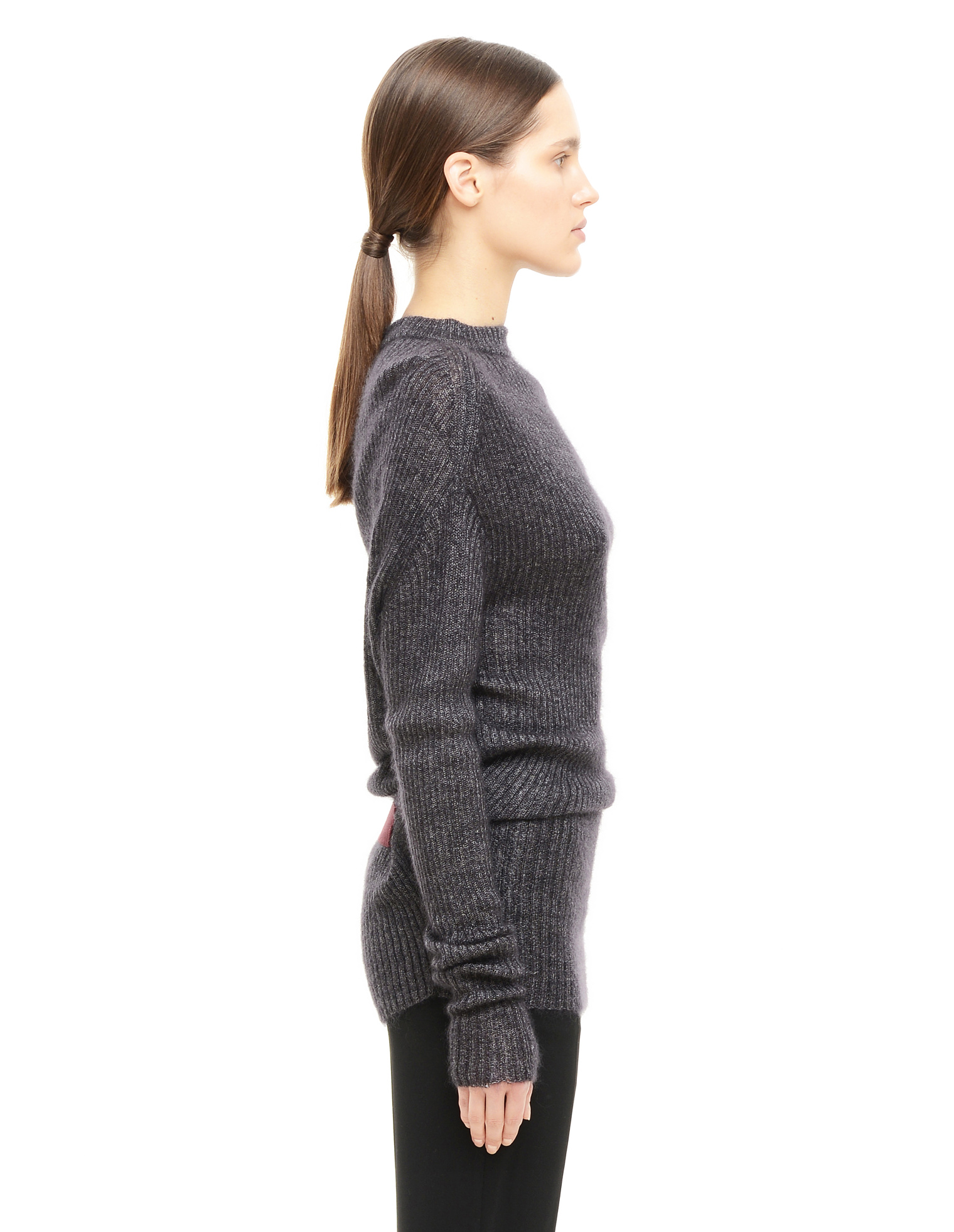 Ann Demeulemeester Джемпер из мохера и шелка