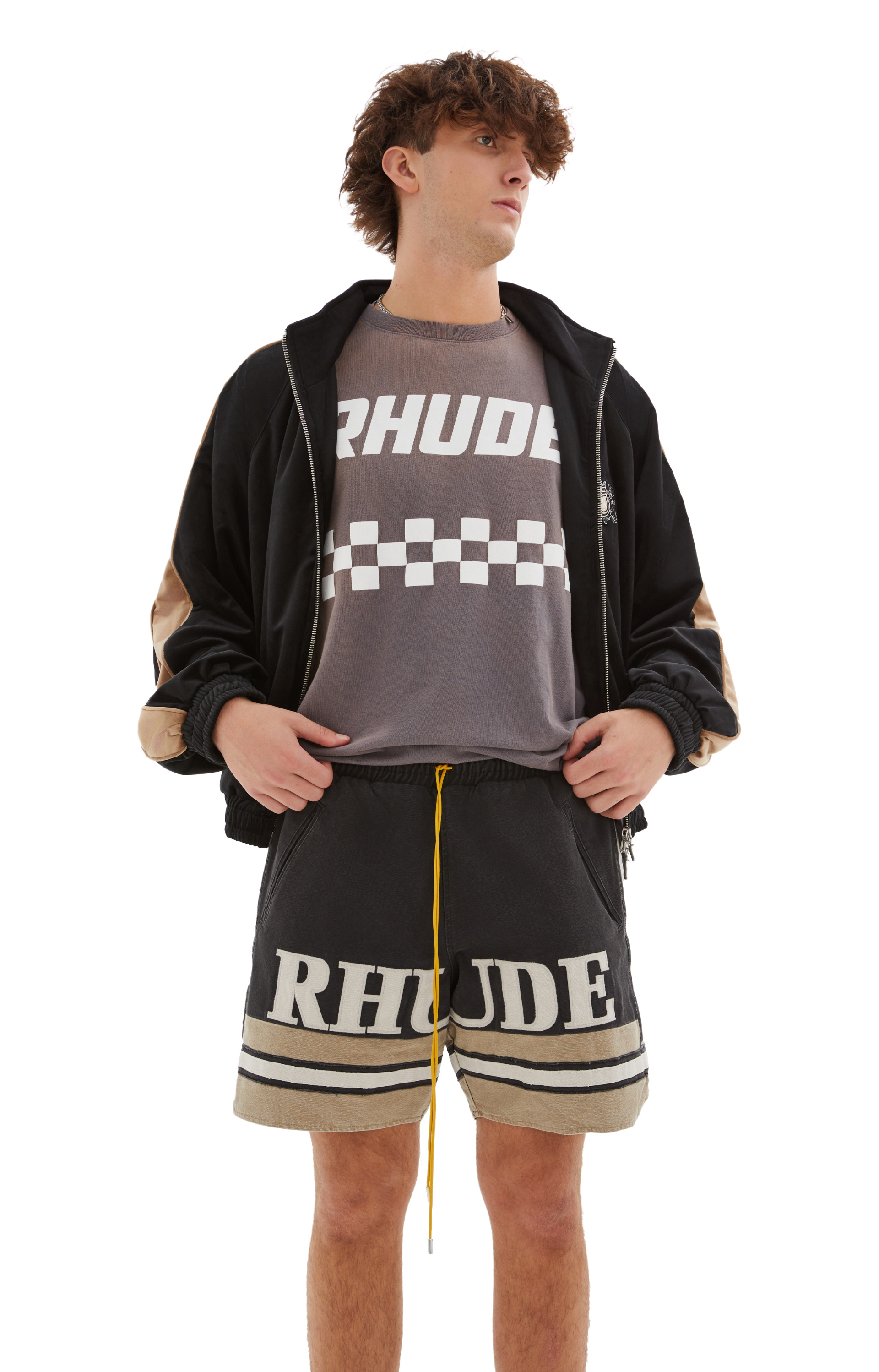 RHUDE Шорты с логотипом